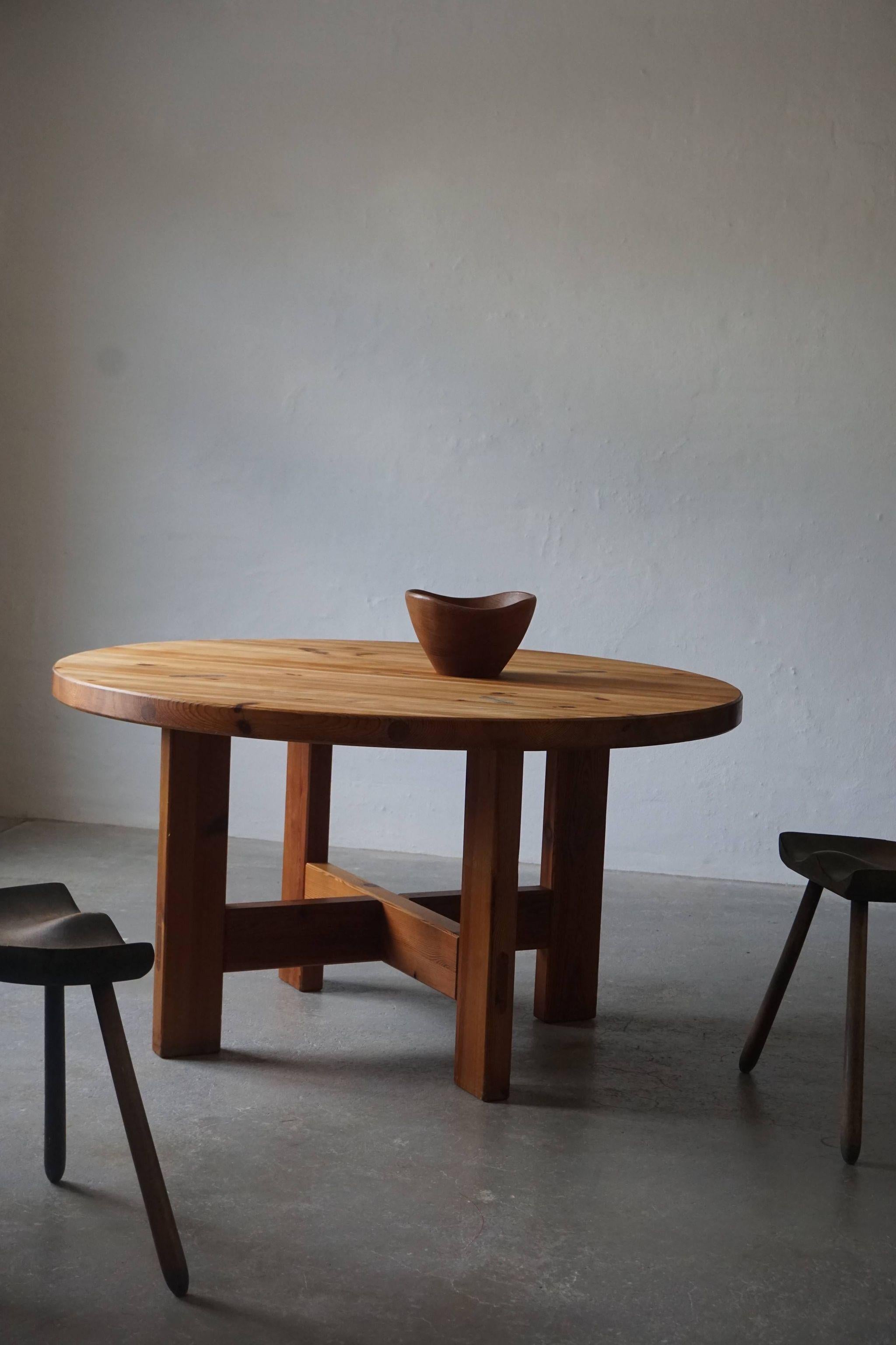 Model RW 152 Pine Dining Table by Roland Wilhelmsson for Karl Andersson & Søn 5