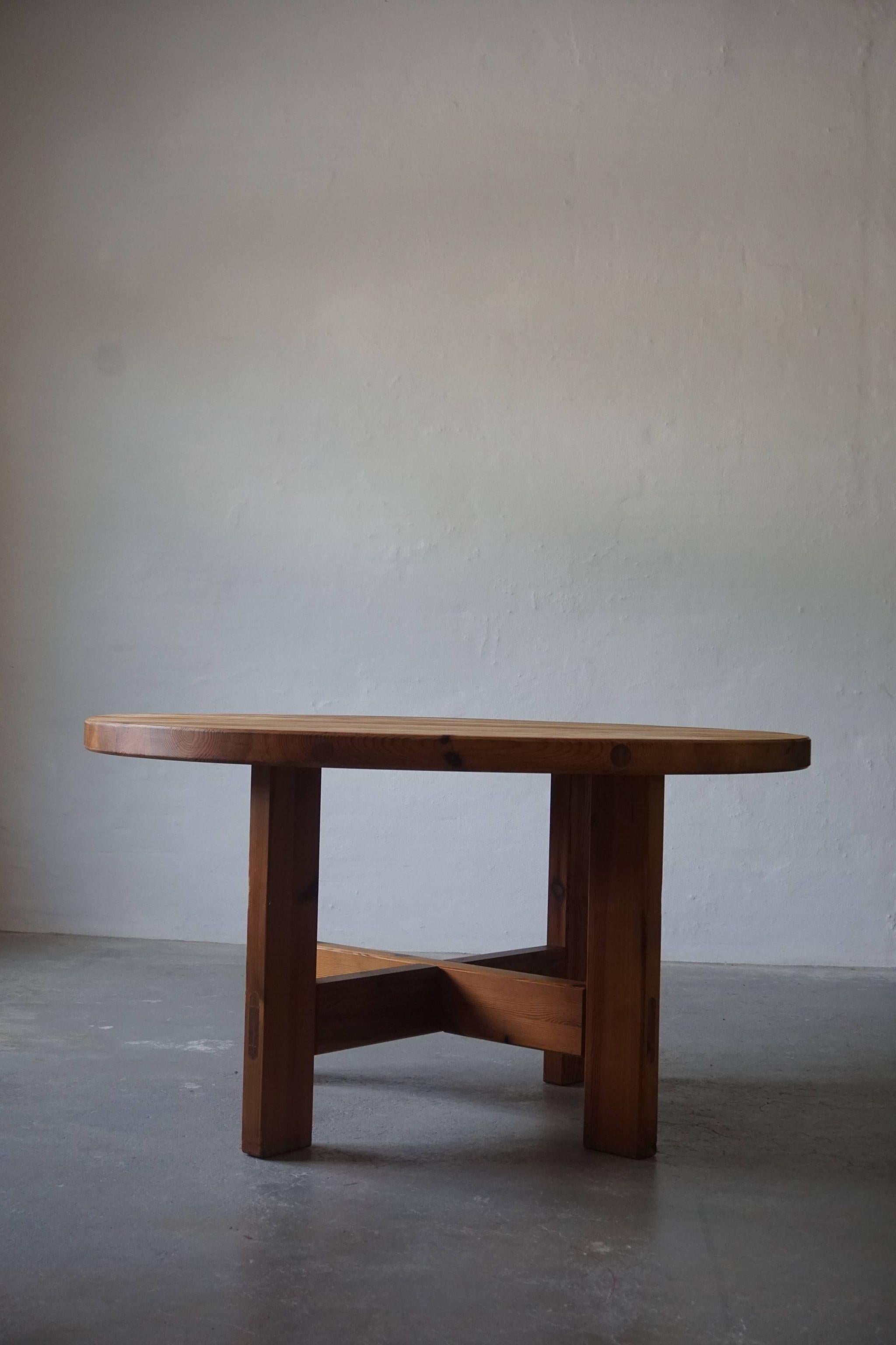 Model RW 152 Pine Dining Table by Roland Wilhelmsson for Karl Andersson & Søn 7