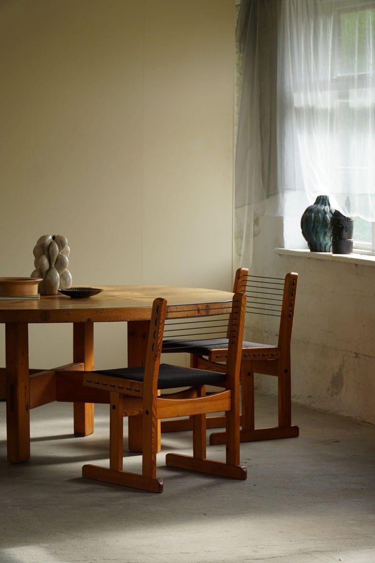 Model RW 152 Pine Dining Table by Roland Wilhelmsson Own Production ...