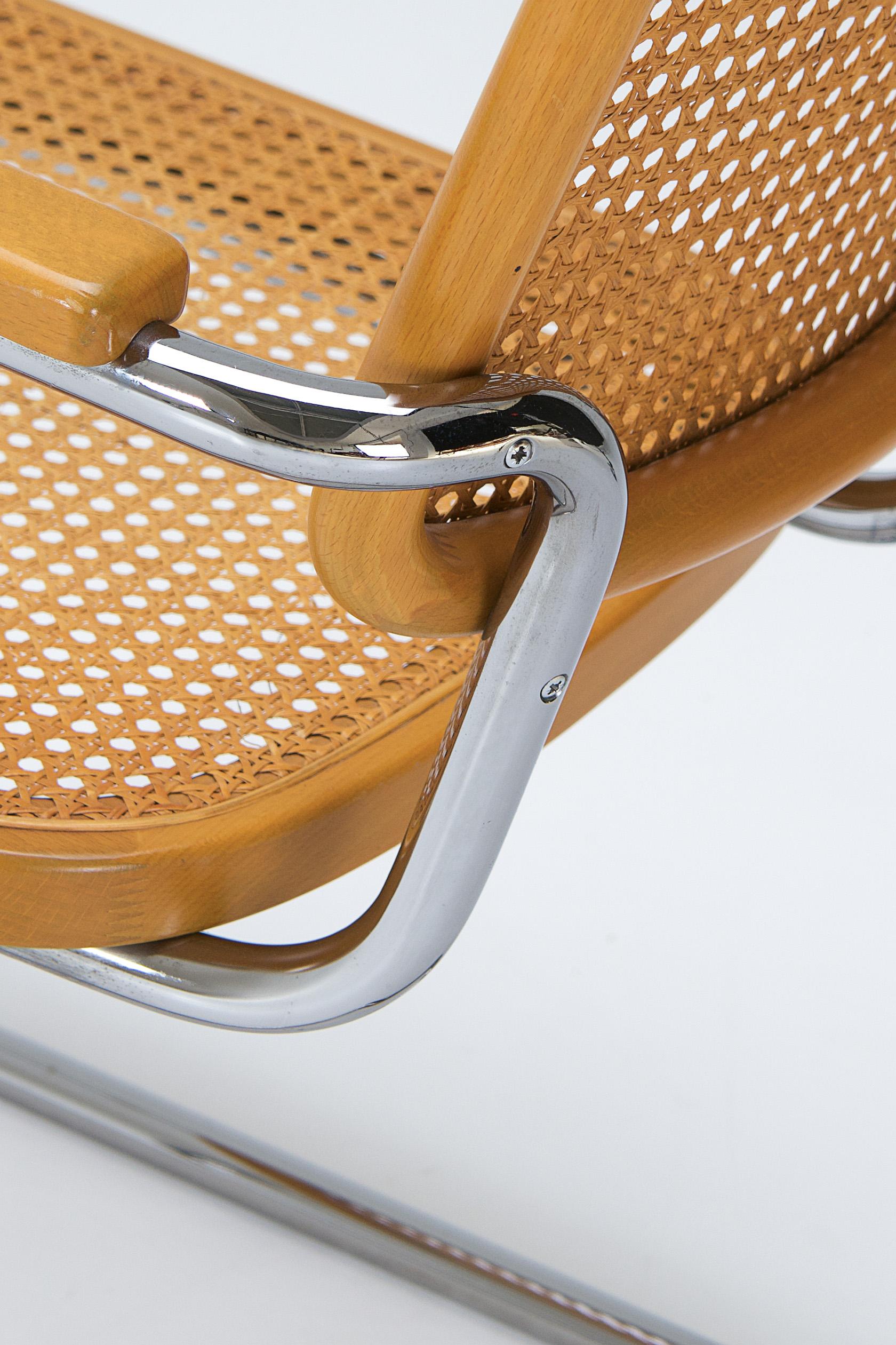 20ième siècle Model S64 Arm Chair - Thonet - Marcel Breuer en vente