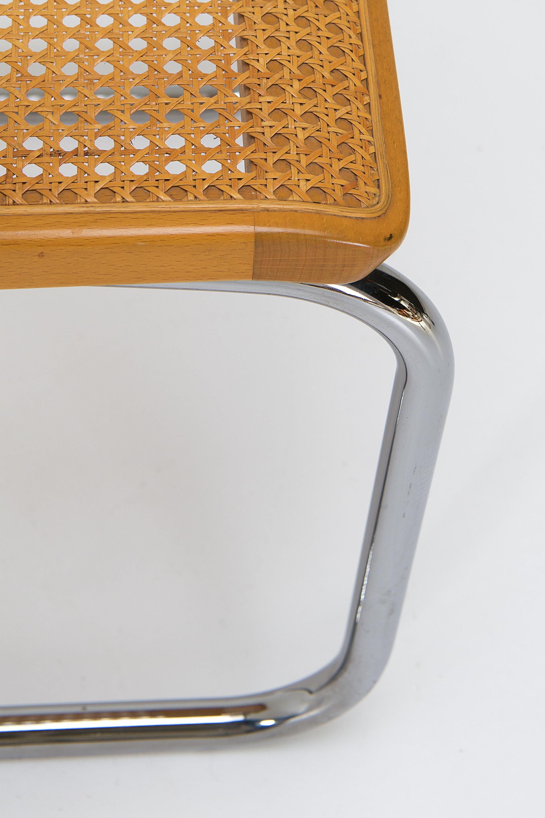 Acier Model S64 Arm Chair - Thonet - Marcel Breuer en vente