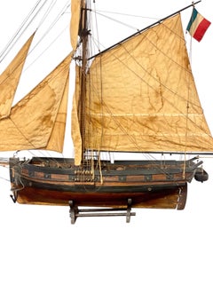 Modell-Segelboot „Cotre“ von Comajora