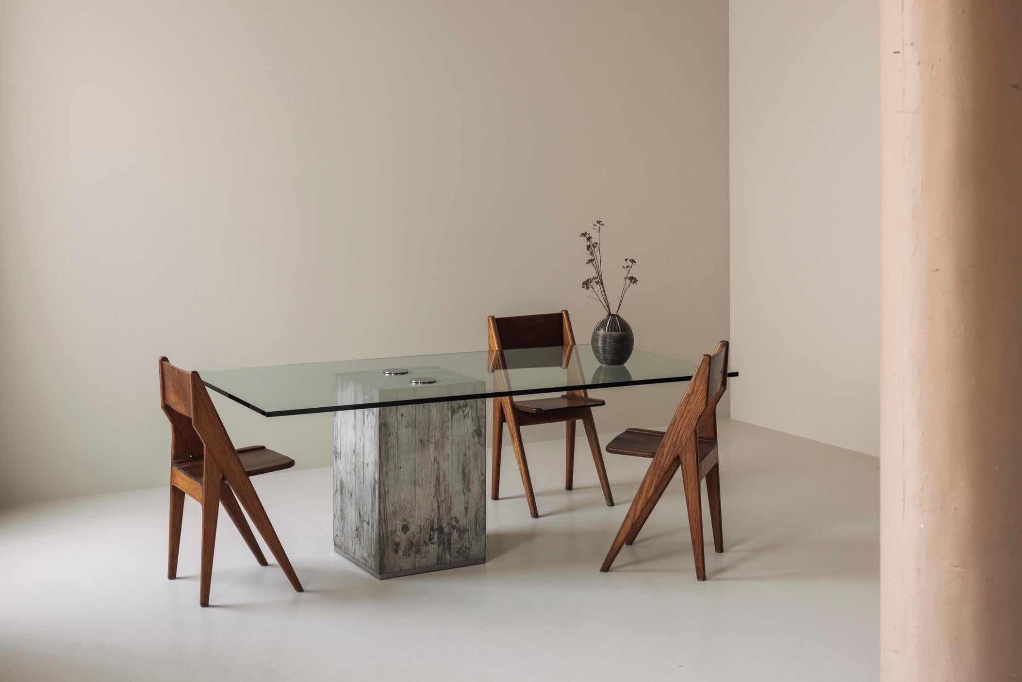 Mesa de comedor Model Sapo de Sergio y Giorgio Saporiti para Saporiti Italia 1972. en venta 6