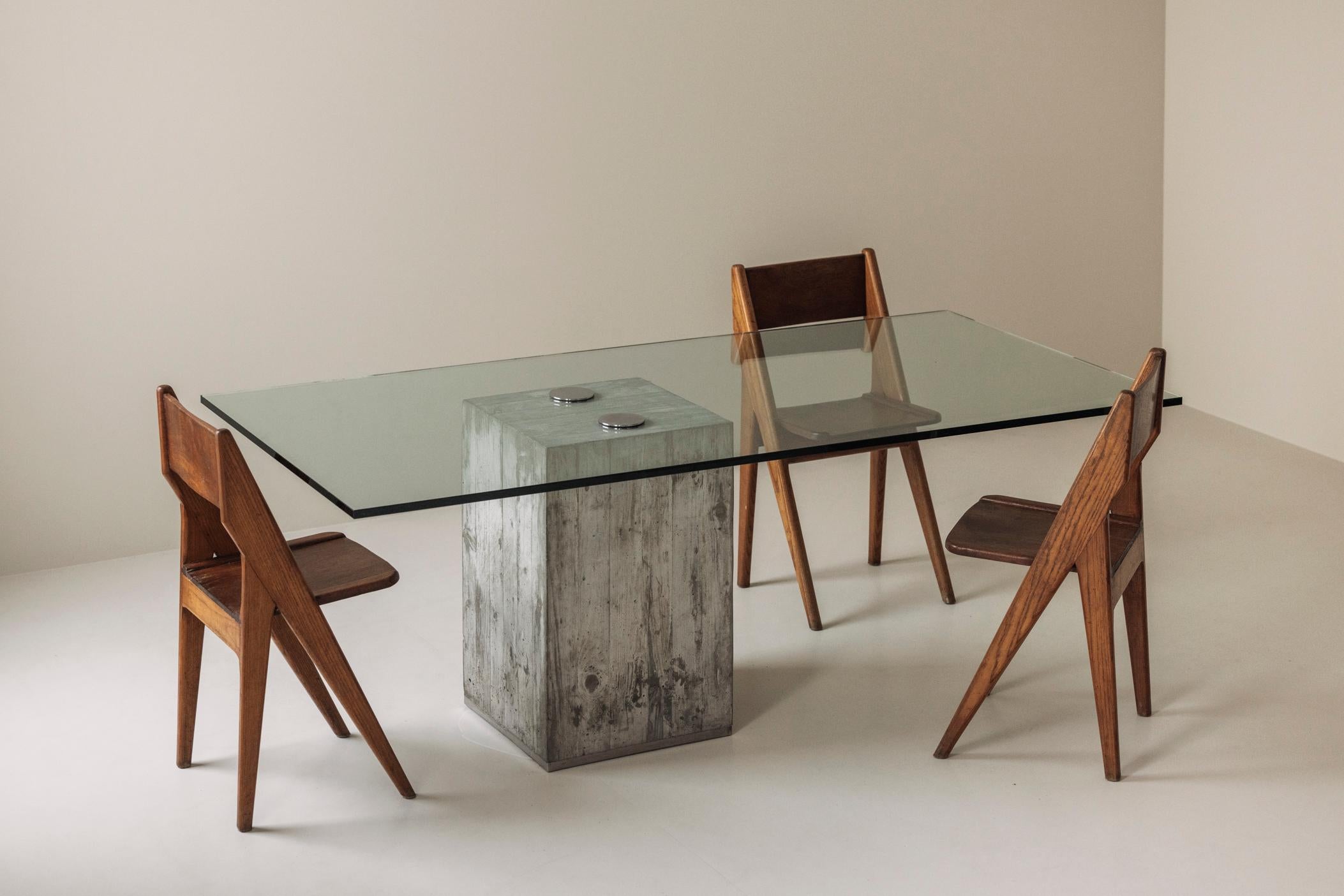 Mesa de comedor Model Sapo de Sergio y Giorgio Saporiti para Saporiti Italia 1972. en venta 7