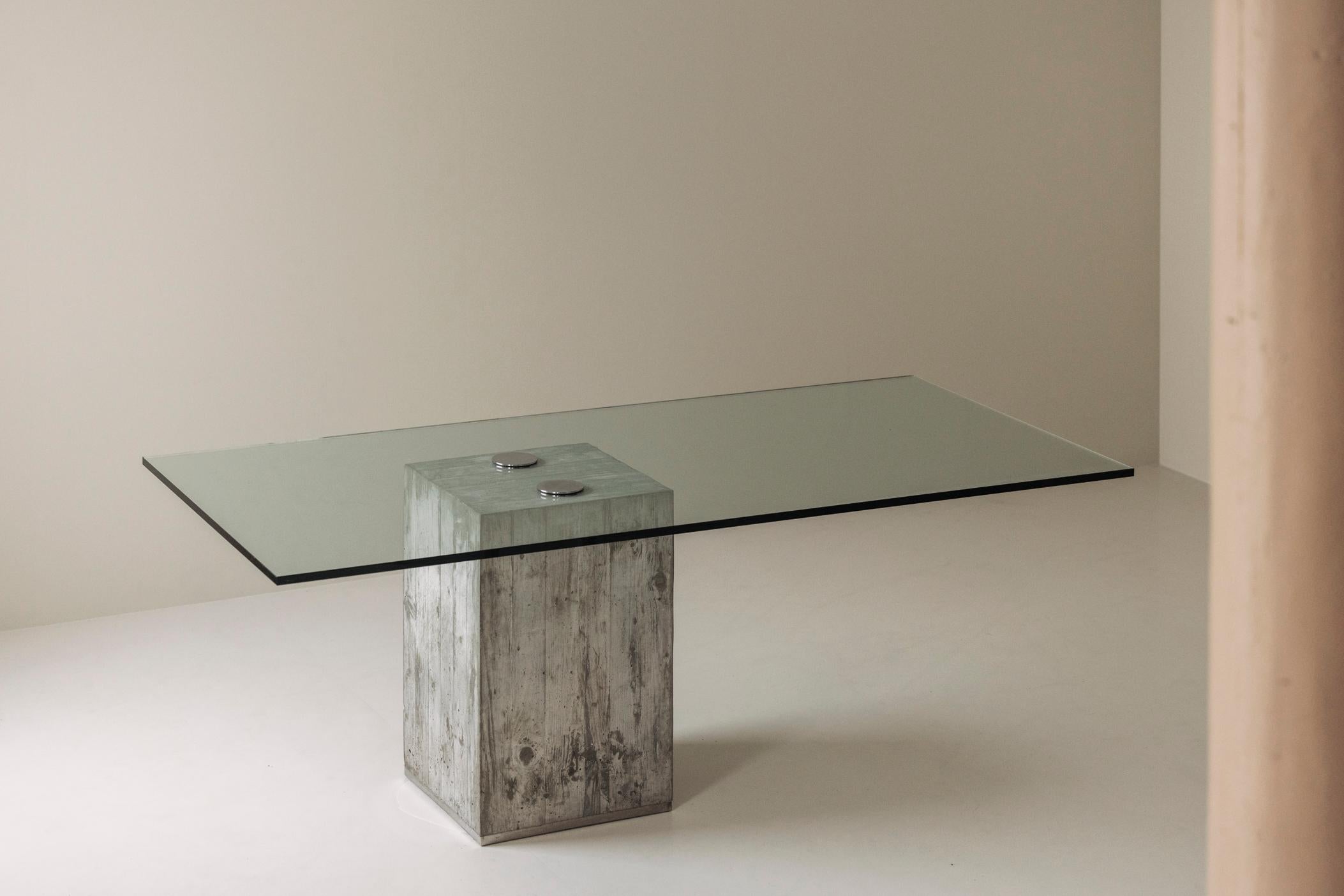 Mesa de comedor Model Sapo de Sergio y Giorgio Saporiti para Saporiti Italia 1972. Italiano en venta
