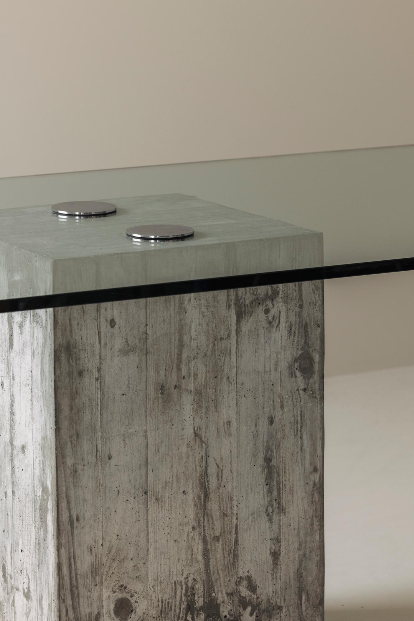 Mesa de comedor Model Sapo de Sergio y Giorgio Saporiti para Saporiti Italia 1972. Metal en venta