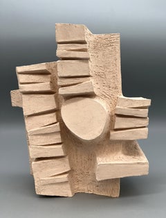 Model sculpture in clay, by Michel Lucotte, France, circa 1965