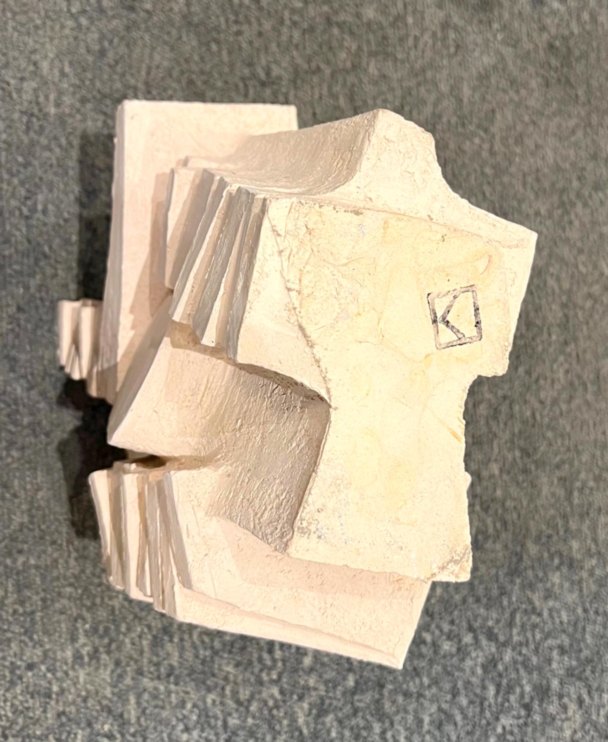 Clay Model sculpture in clay, by Michel Lucotte, France, circa 1965 For Sale