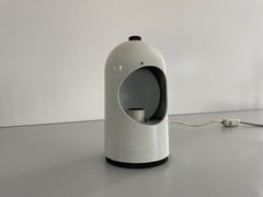 Model Selene Rotatable Shade Table Lamp by ABM, 1970s, Italy