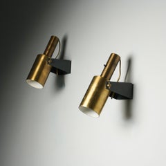 Model "Sonet" Pair of Wall Lights, Hans Per Jeppensen, Fog & Mørup, 1960s