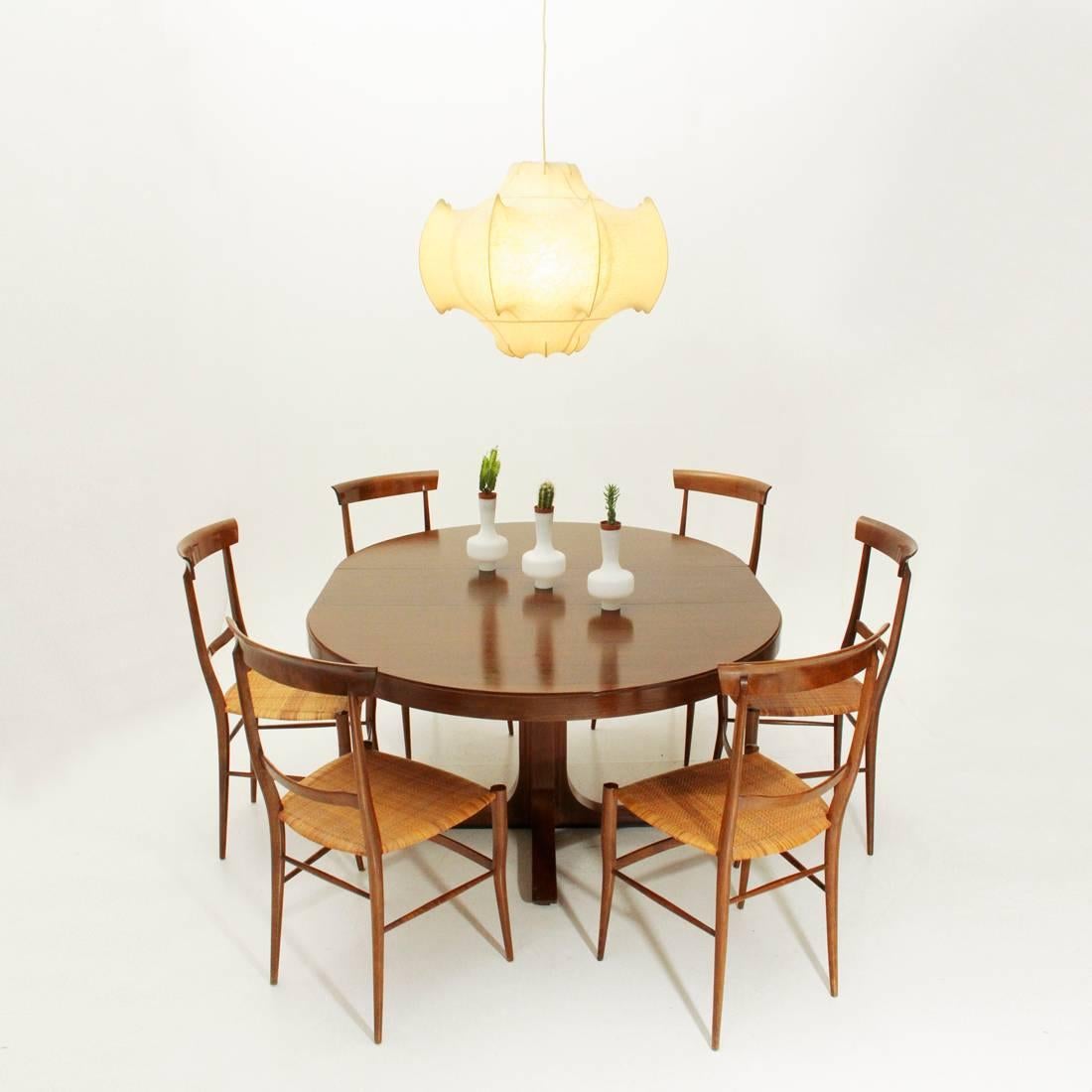 Model SP 209 Extending Dining Table by Giovanni Ausenda for Stilwood, 1960s 3