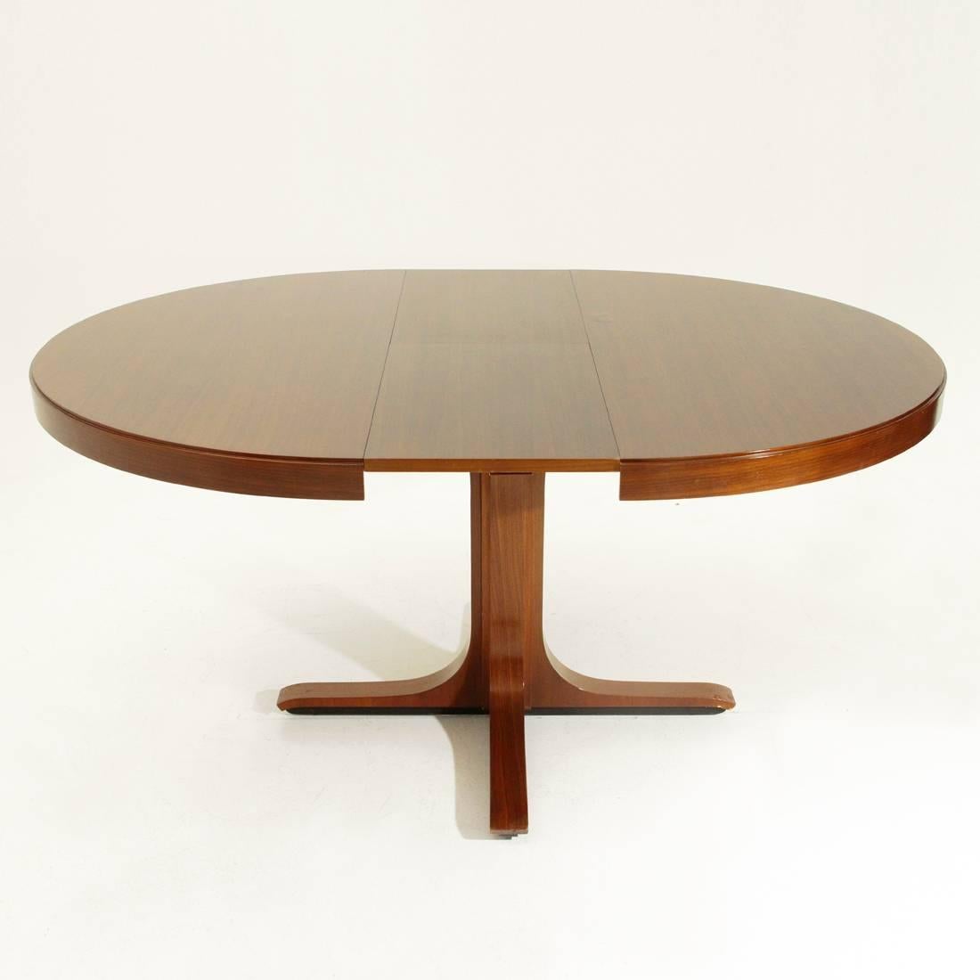 Model SP 209 Extending Dining Table by Giovanni Ausenda for Stilwood, 1960s In Good Condition In Savona, IT