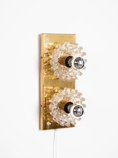 Model No Light 60 en laiton et verre par Hyval, Finlande, années 1960