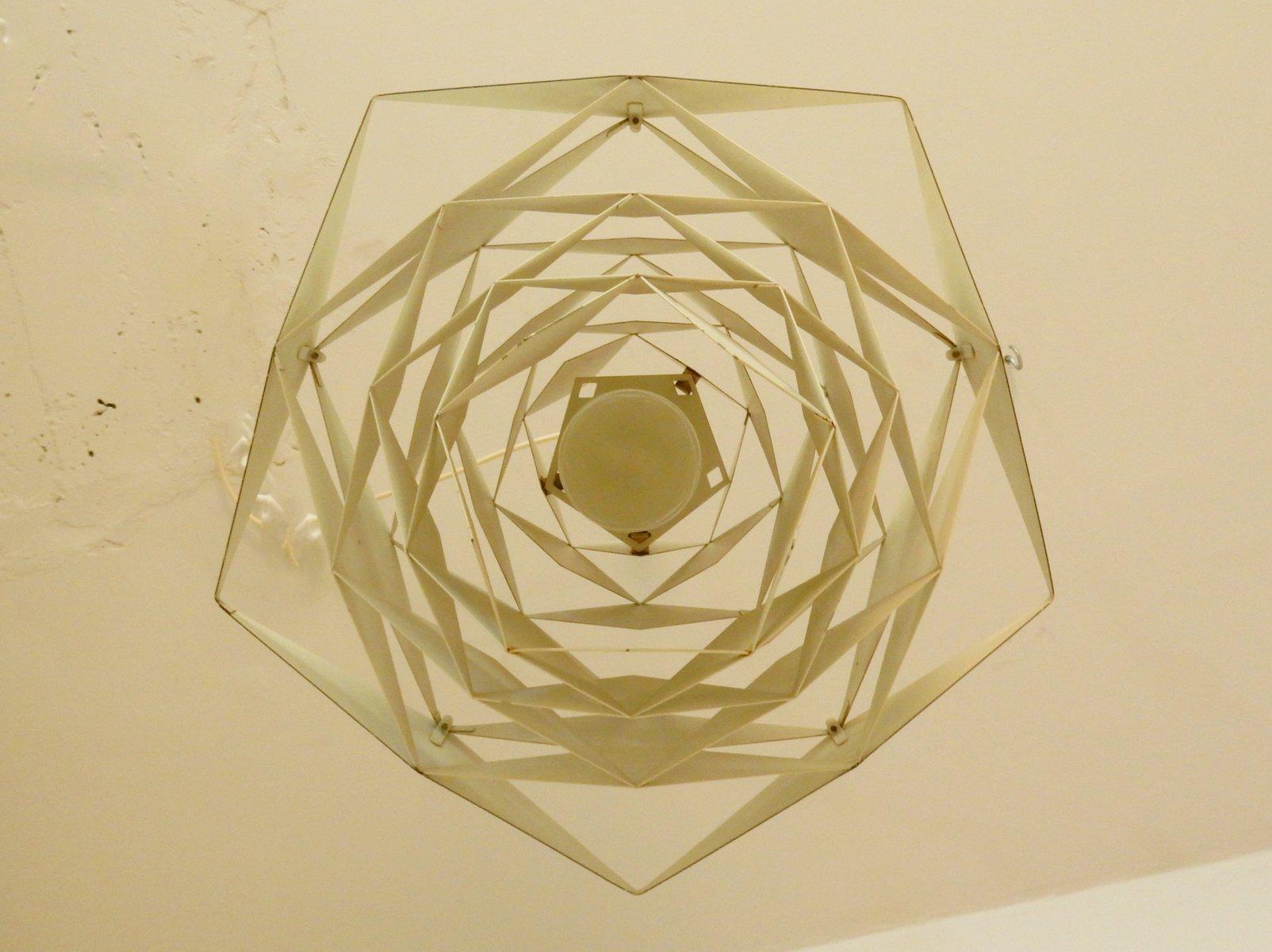 Mid-Century moderno Lampada a sospensione Model 'Symfoni' di Preben Dal per Hans Følsgaard, Danimarca, anni '60 in vendita