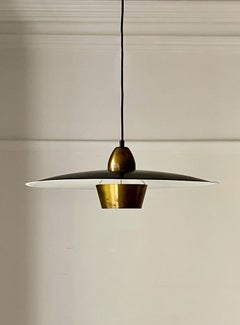 Lámpara colgante Modelo T-21 de Bernadotte para Bergboms, Suecia