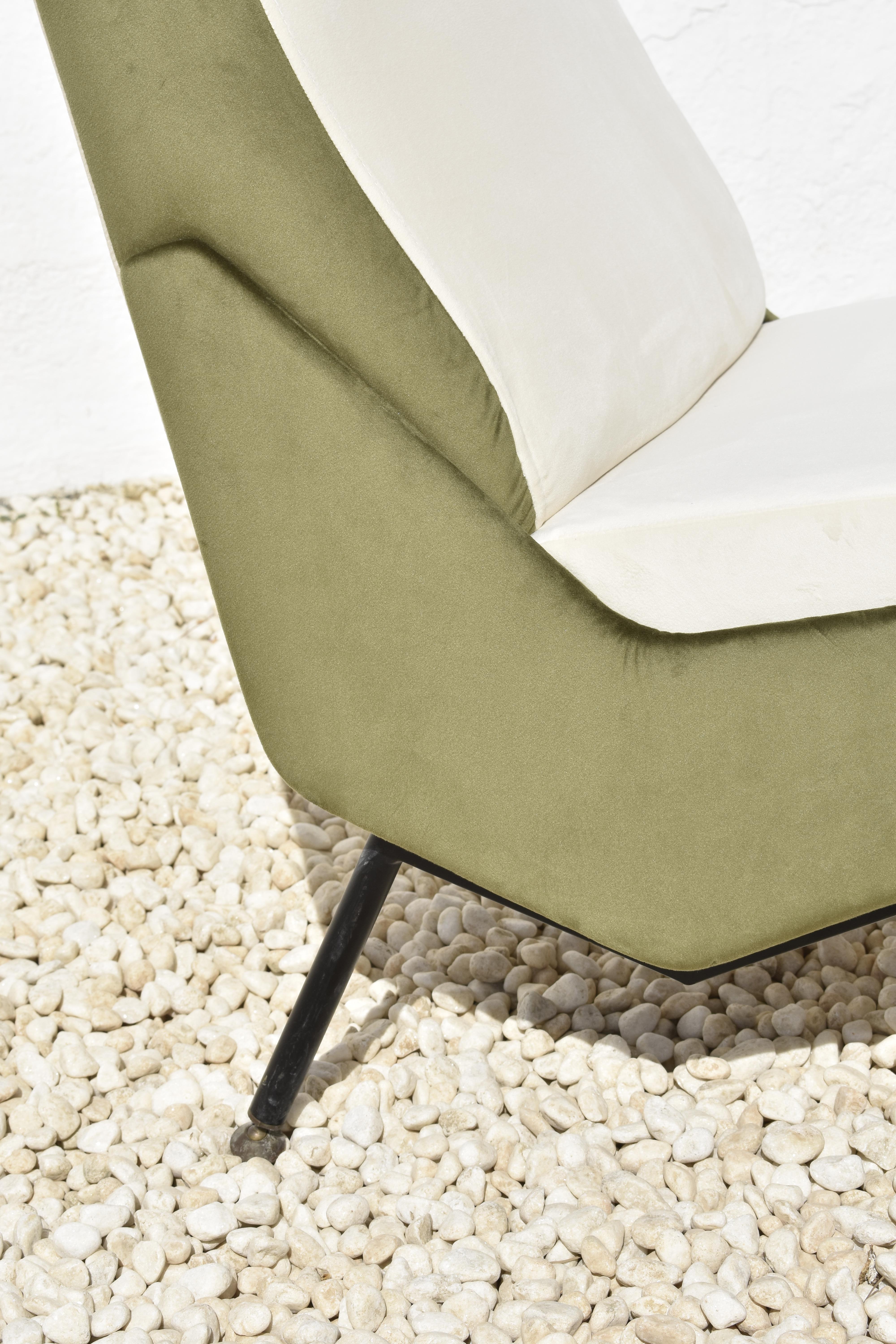 Modell: Troika-Loungesessel Modell von Pierre Guariche und Paul Geoffroy für Airborne (Moderne der Mitte des Jahrhunderts) im Angebot