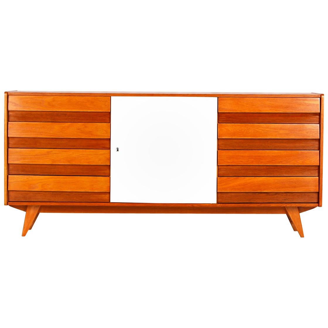 Model U-460 Sideboard by Jiri Jiroutek for Interior Praha, 1960s For Sale