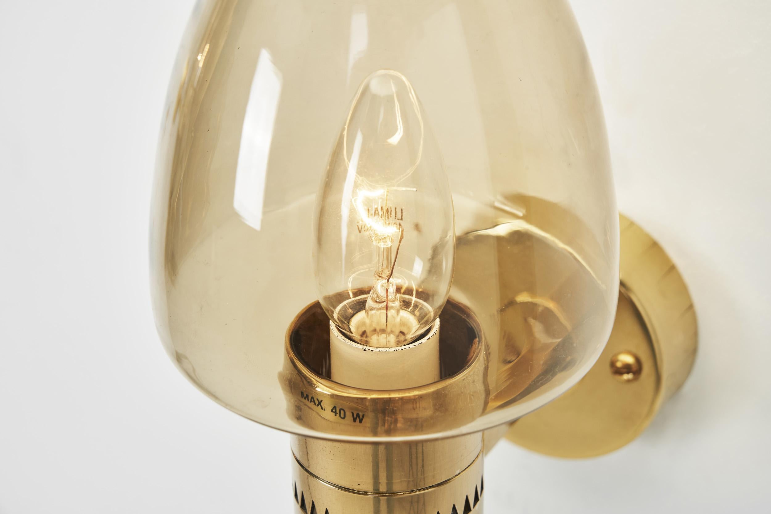 Lampe murale en laiton modèle V-220 de Hans-Agne Jakobsson, Suède, années 1960 en vente 4