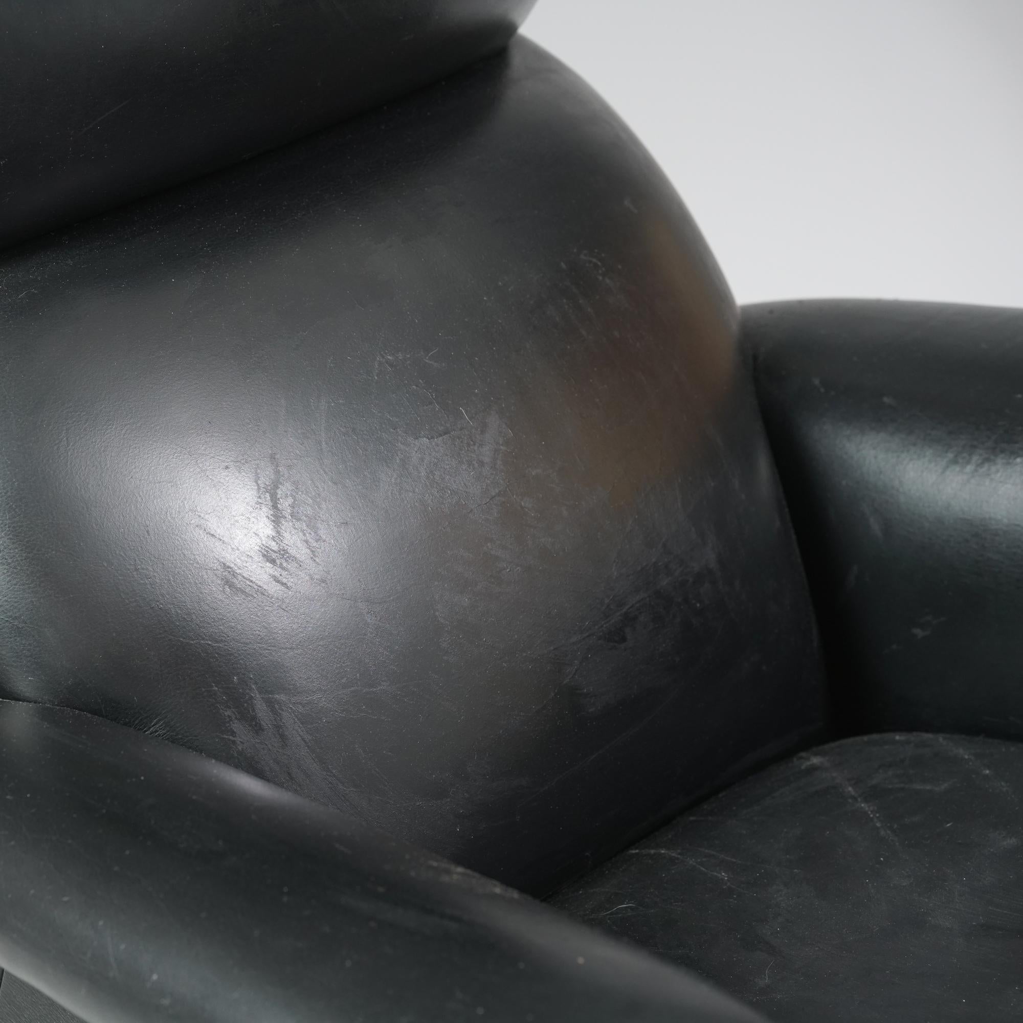 Sillón Modelo Viscontea, Achille & Pier Catiglioni, Studio Simon, Italia, Años 60 en Bastante bueno estado para la venta en Helsinki, Uusimaa