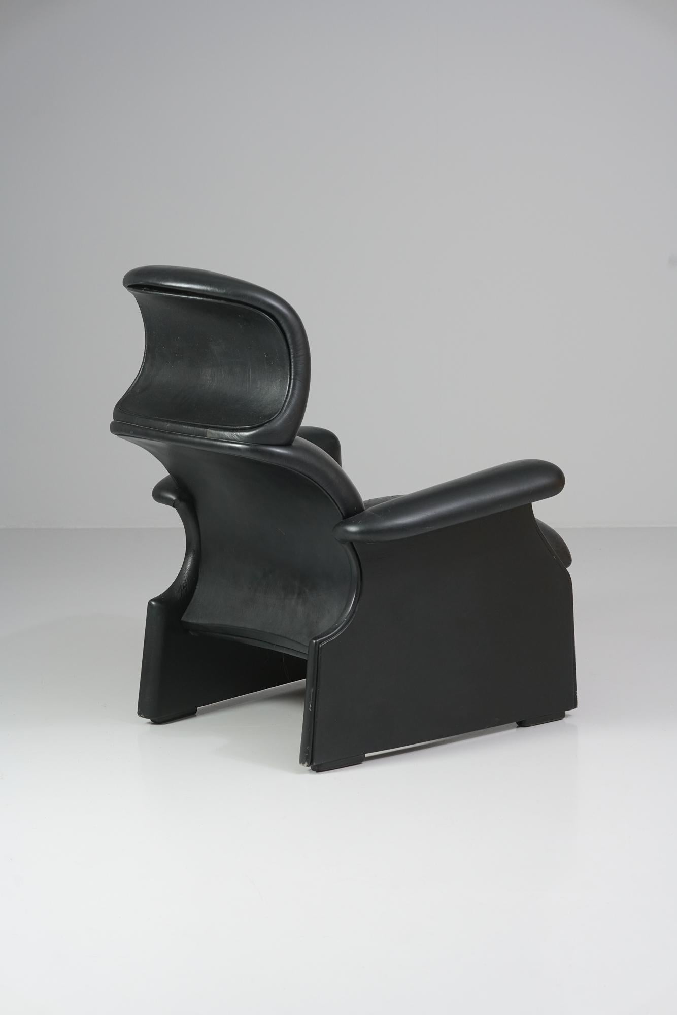Sillón Modelo Viscontea, Achille & Pier Catiglioni, Studio Simon, Italia, Años 60 en venta 2