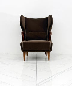 Poltrona modello VP 37 in rovere e teak di Georg Thams, Danimarca, anni '50
