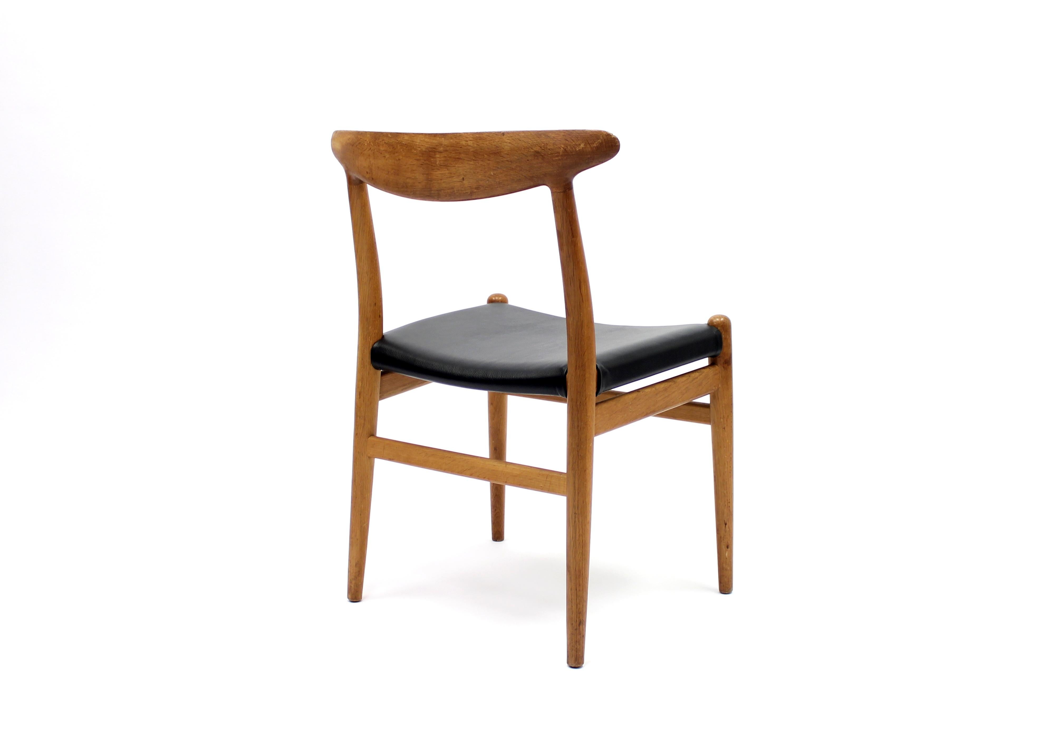 Danish Model W2 Chair by Hans J. Wegner for C.M. Madsen, 1960s