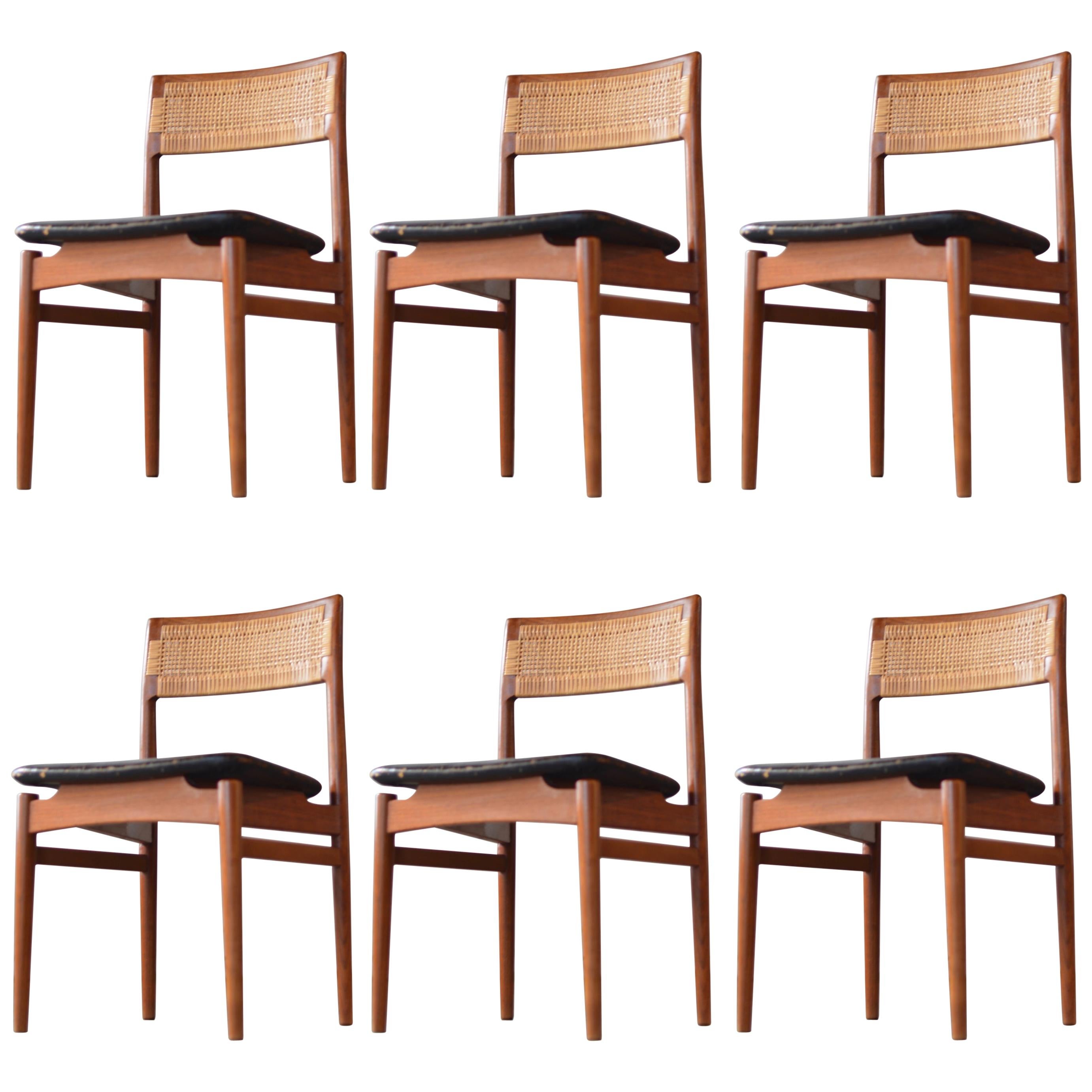 Model W26 Erik Wørts Side Chairs
