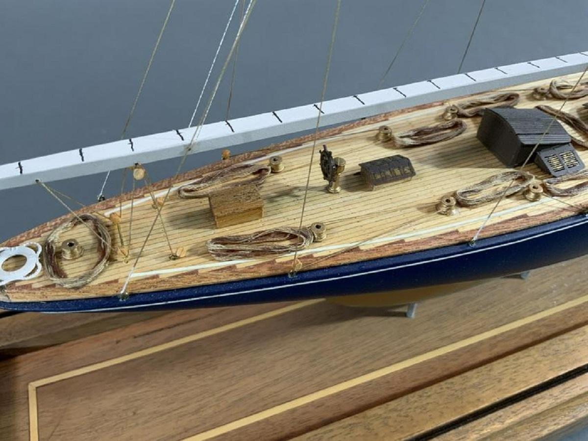 Late 20th Century Model Yacht 