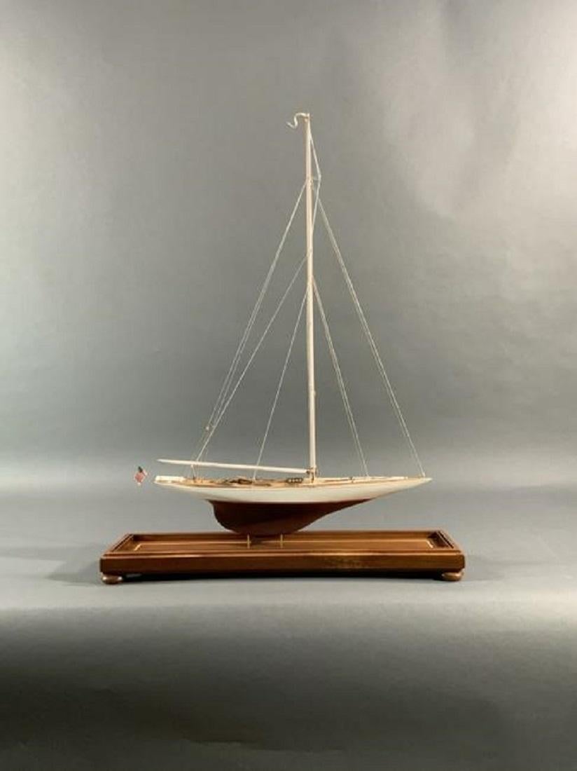 Model of the J class yacht 