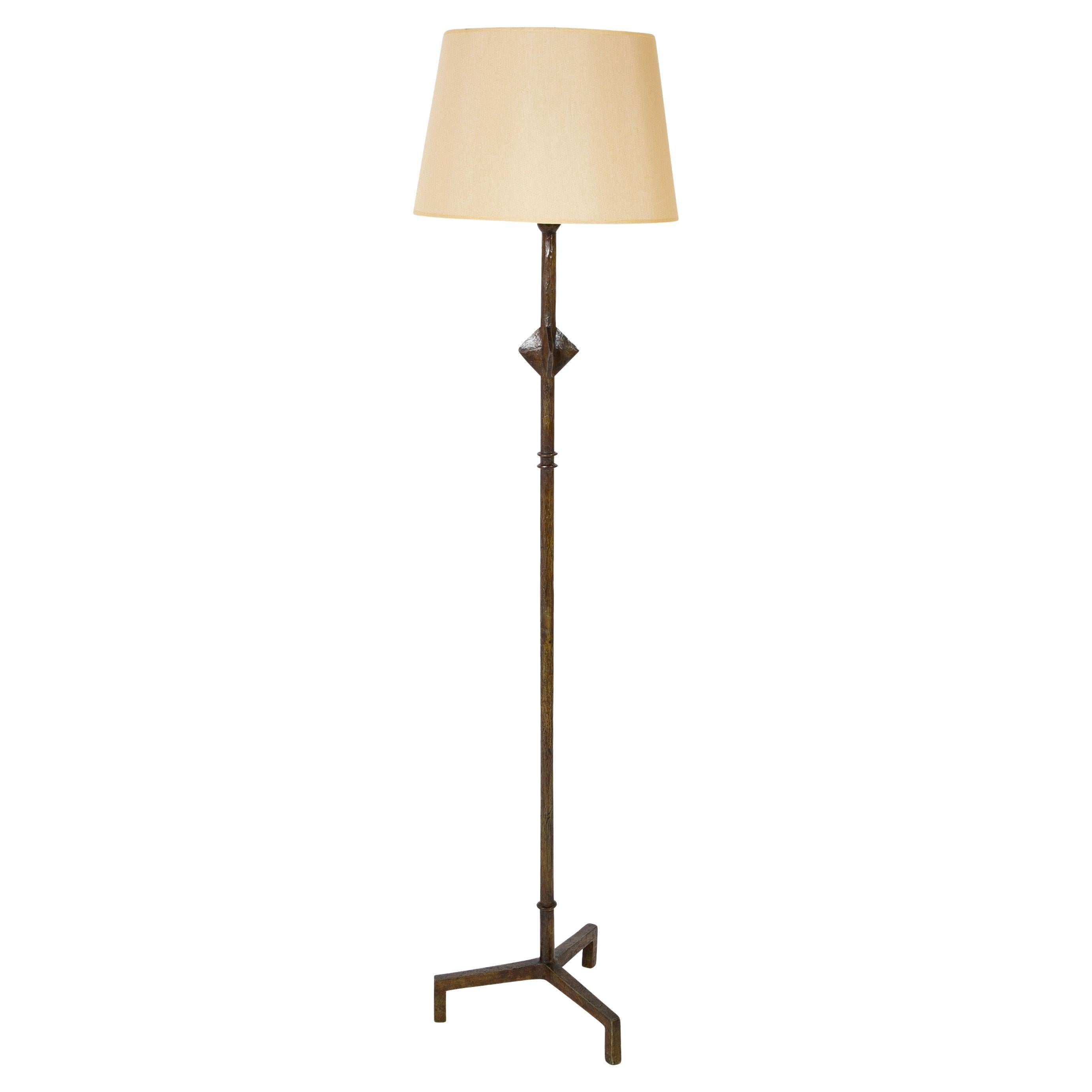 Modèle Etoile Bronze Floor Lamp After Giacometti