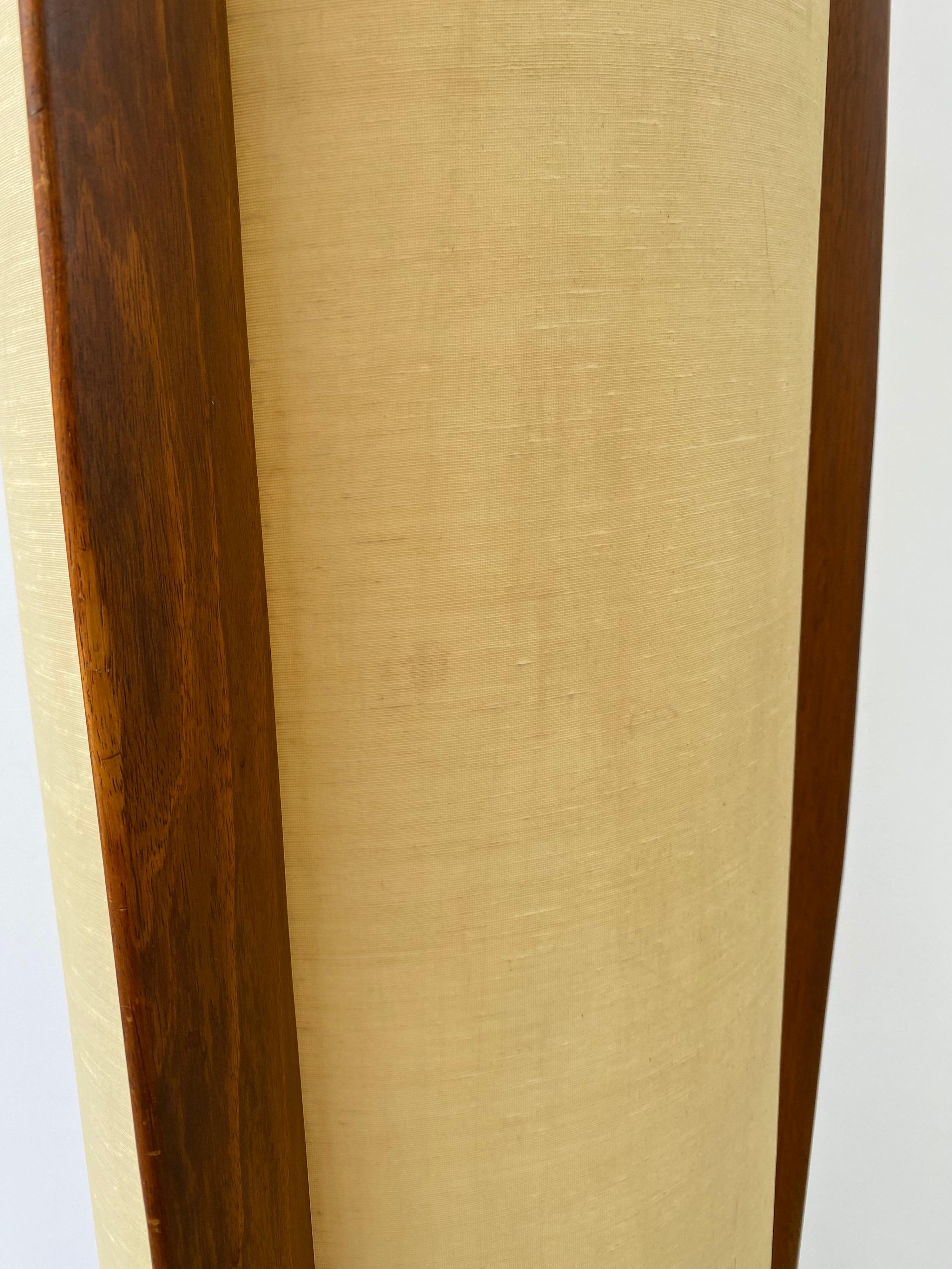 Mid-20th Century ModeLine Walnut Floor Lamp