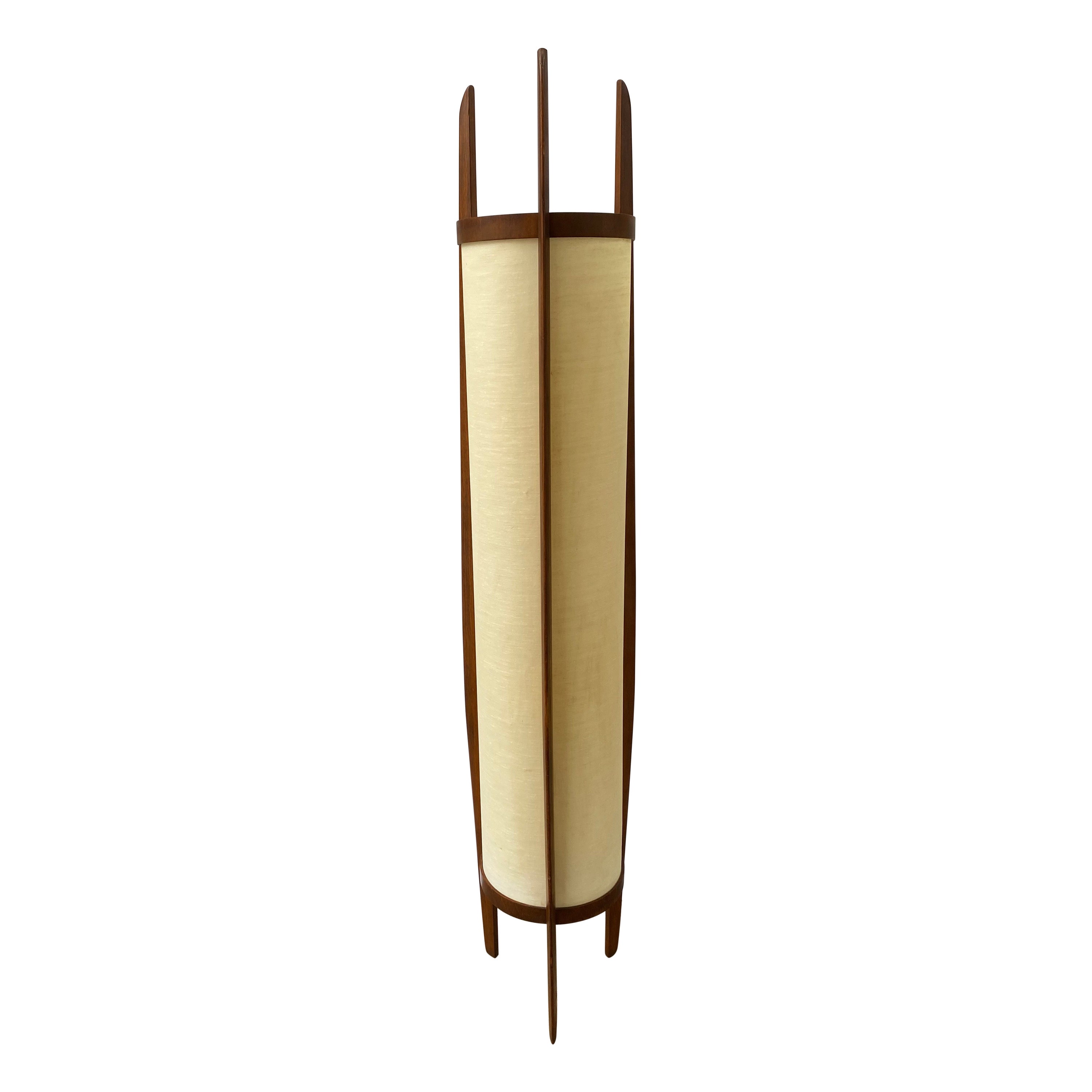 ModeLine Walnut Floor Lamp
