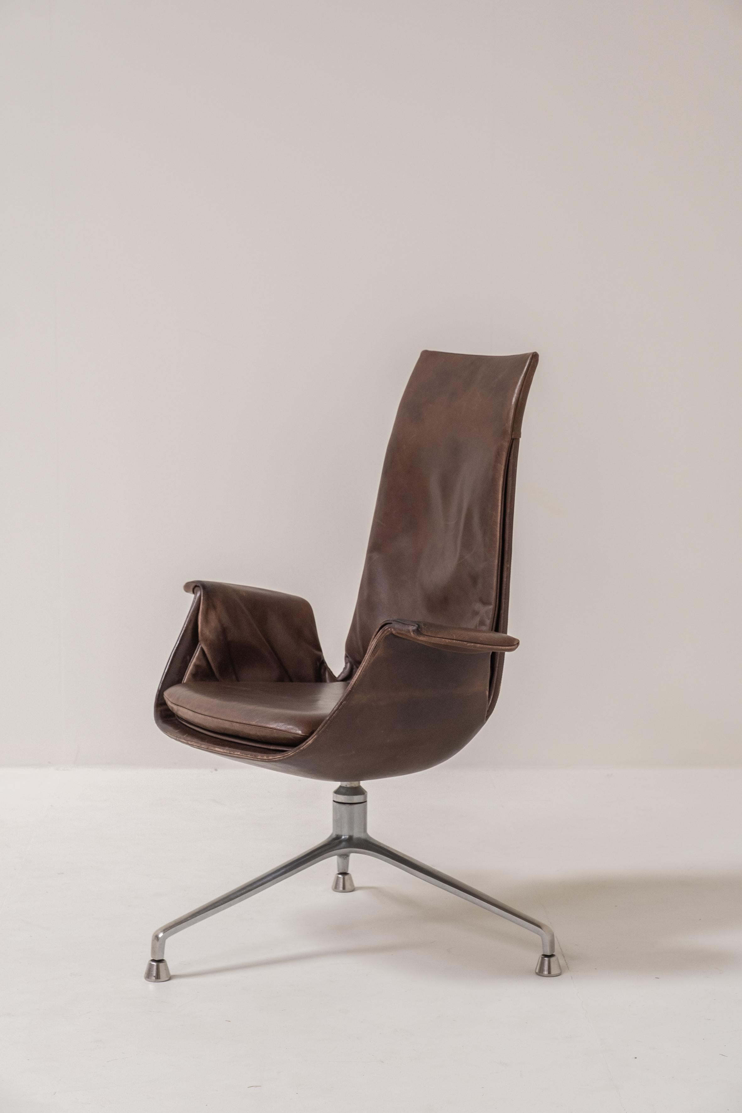 sedia tulipano modello 6726 di Jørgen Kastholm & Preben Fabricius per Walter Knoll, Germania, anni 60

Disegnata dal duo danese Preben Fabricius & Jørgen Kastholm per il produttore tedesco Walter Knoll, il modello 6726 - spesso chiamato sedia