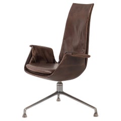 Sedia a tulipano Modell 6726 di Preben Fabricius & Jorgen Kastholm per Walter Knoll 1