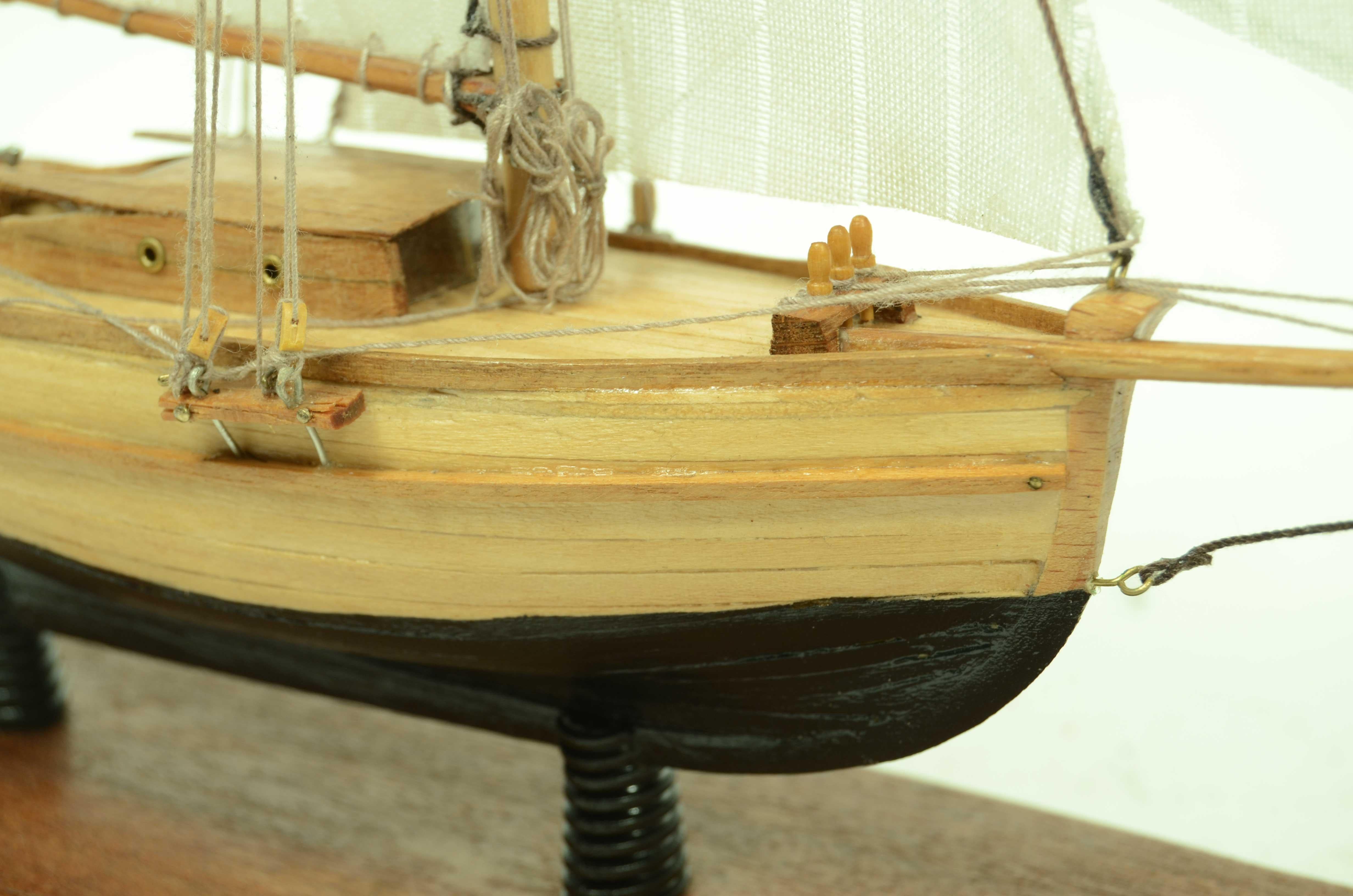 Modellino del Cutter Aurico Sorella del 1858 restaurato nel 1990 da Sciarelli For Sale 7