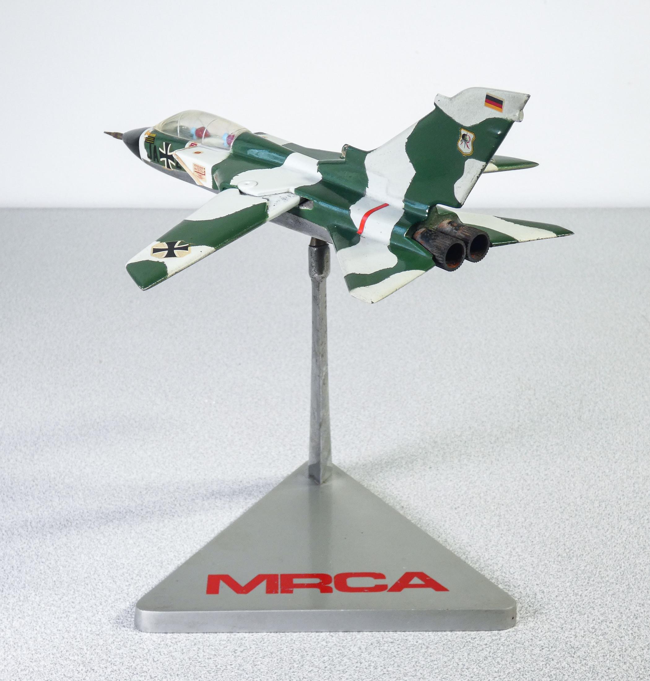 Aluminum model of warplane, Panavia Tornado. Anni 80 For Sale 1
