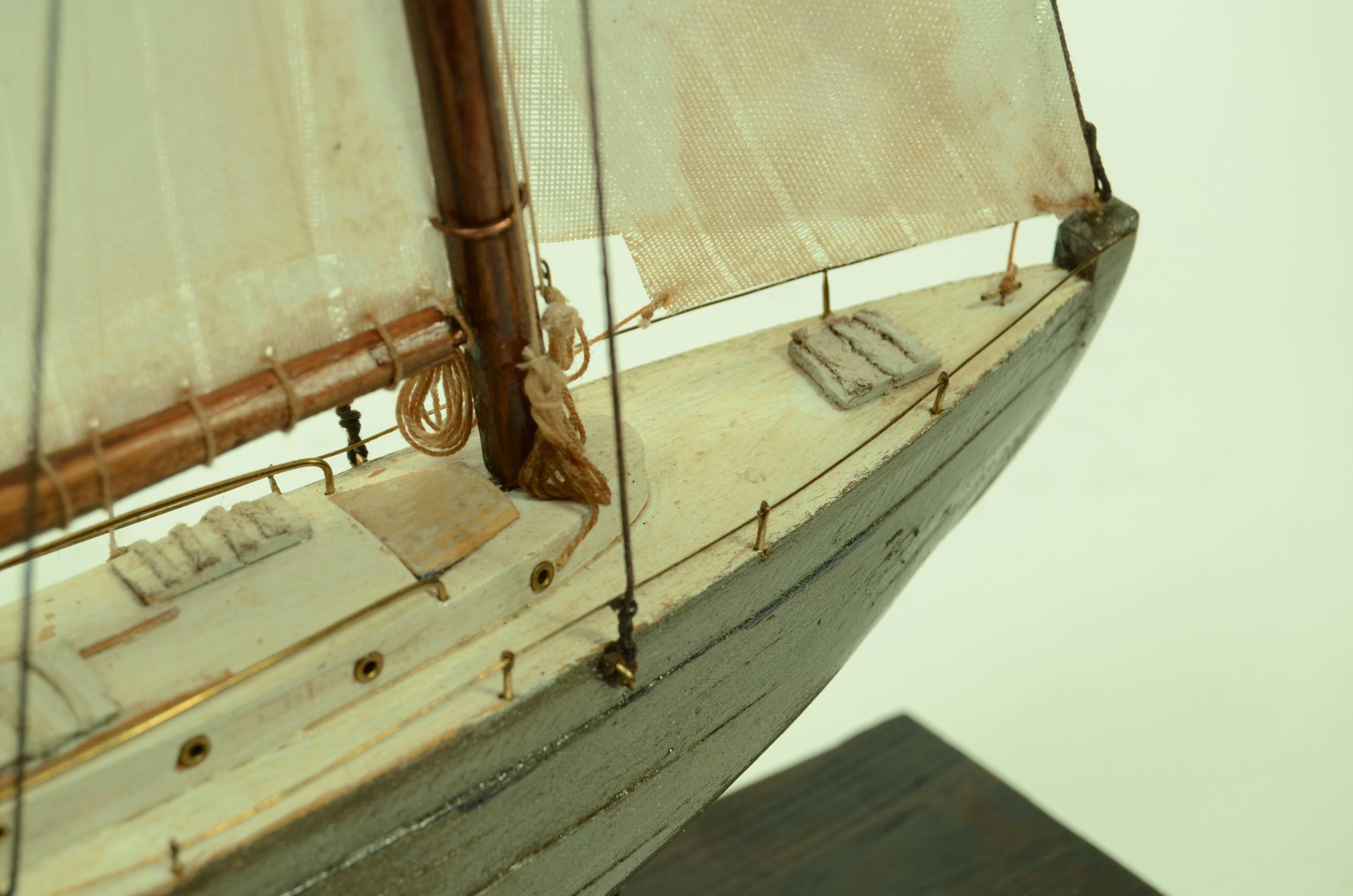 Modèle à l'échelle du Cutter Namar de Carlo Sciarelli réalisé dans les années 70 en vente 11