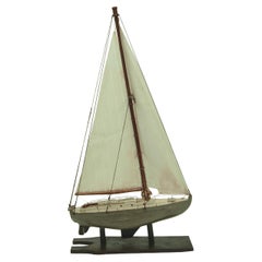 Modellino in scala del Cutter Namar di Carlo Sciarelli realizzato negli anni ’70