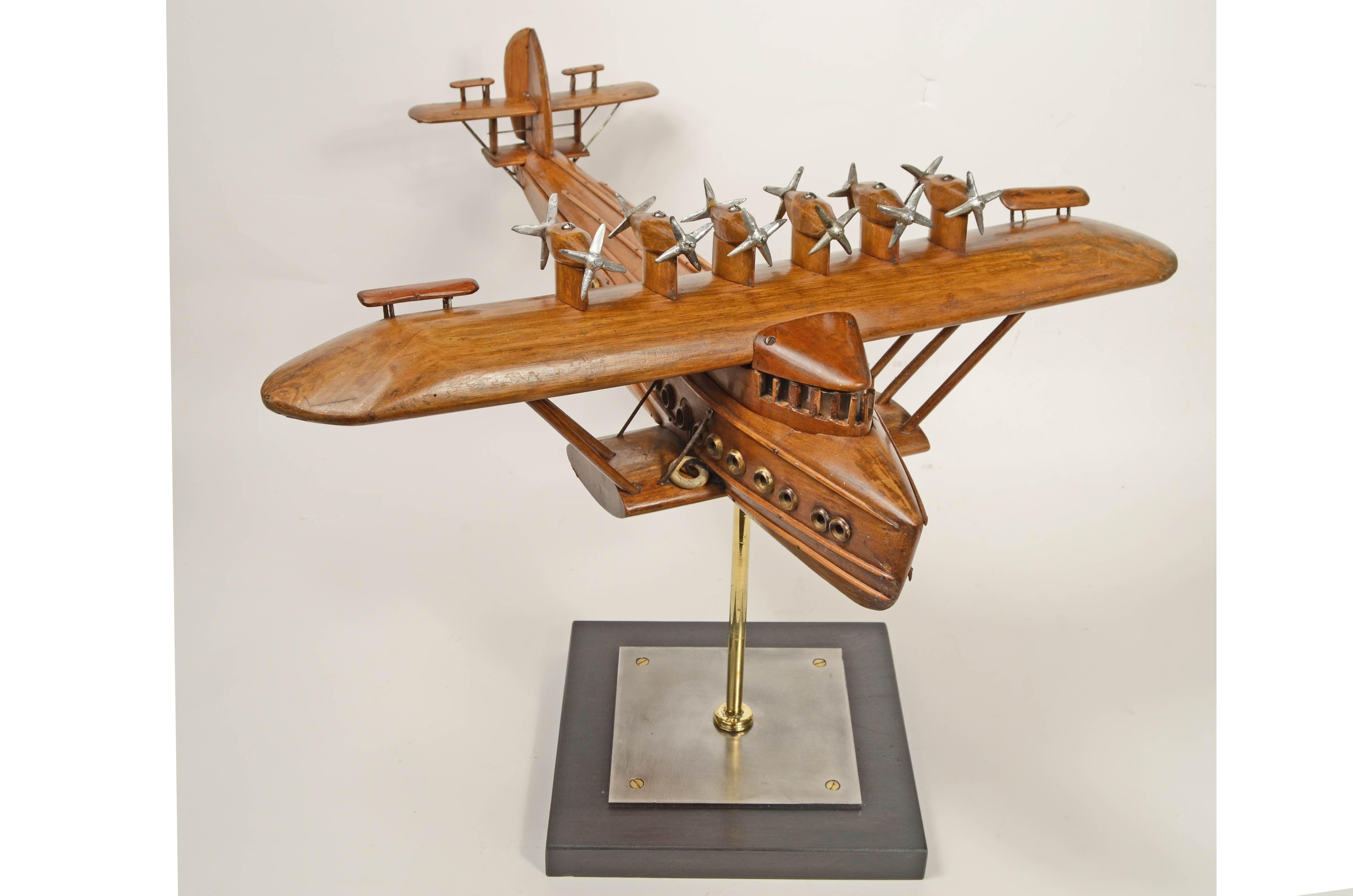 Mid-20th Century Modellino in scala dell’ idrovolante Dornier Do X   I- REDI “Umberto Maddalena