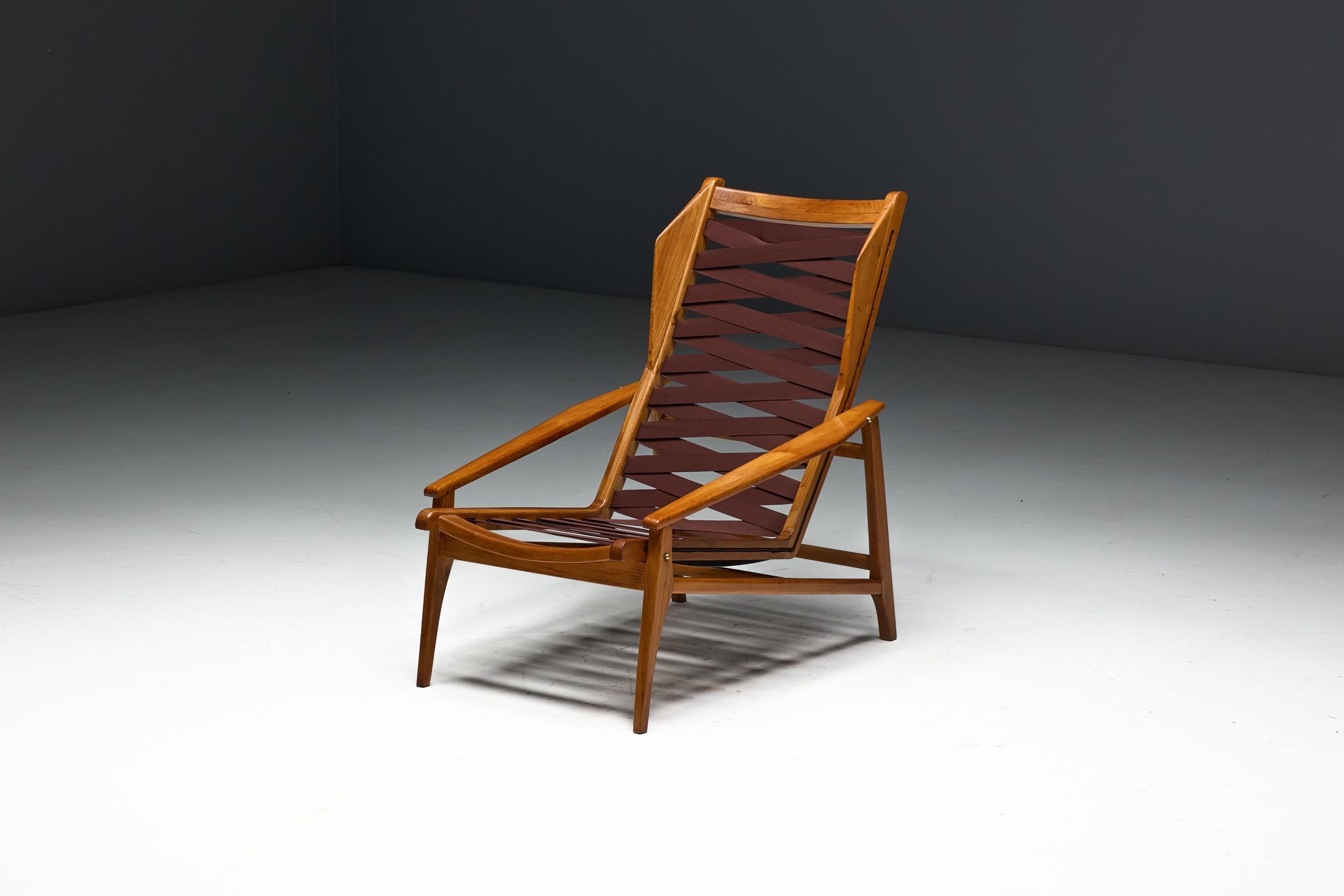Silla Modello 811 de Gio Ponti para Cassina, Italia, años 50 en venta 3