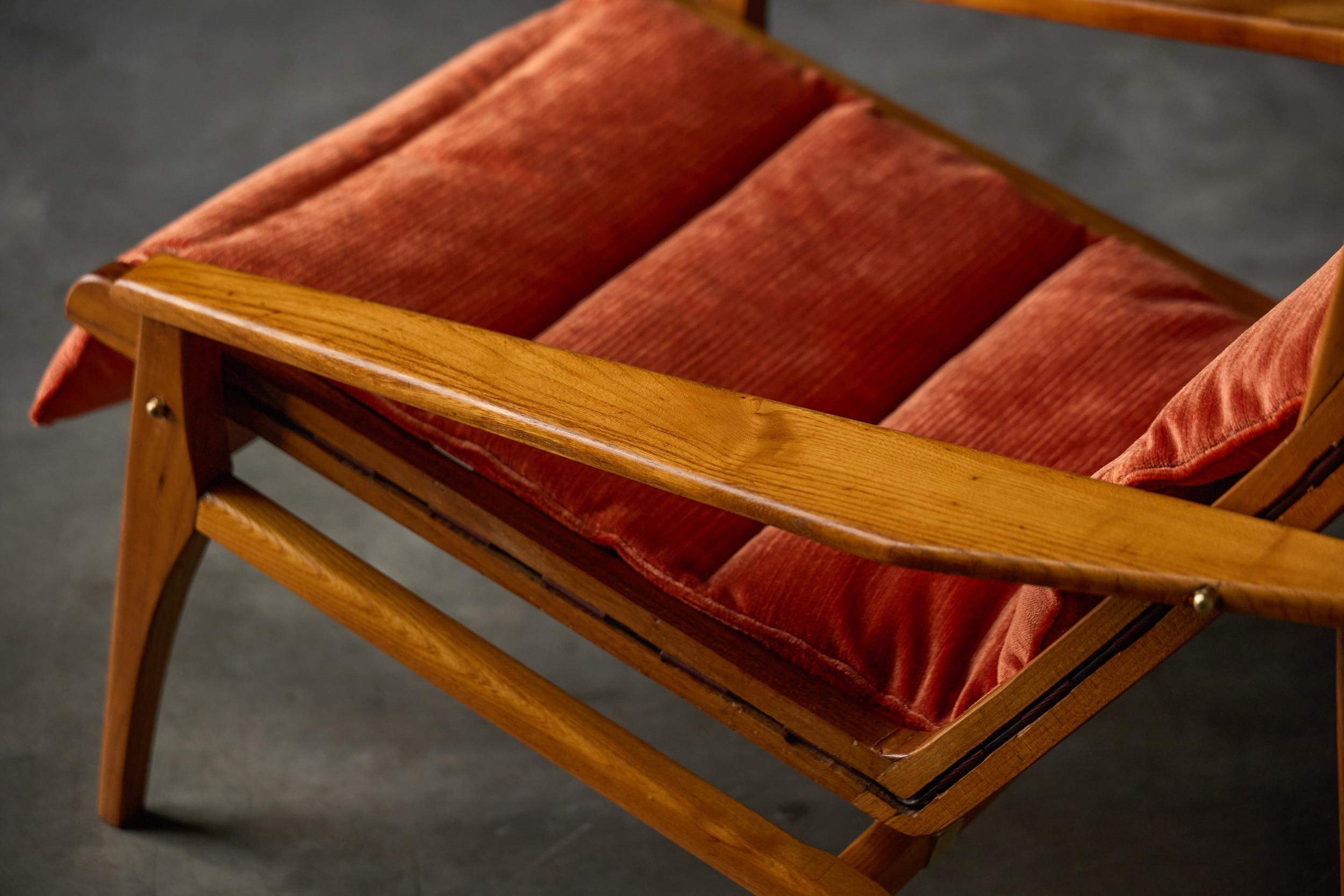 Silla Modello 811 de Gio Ponti para Cassina, Italia, años 50 Moderno de mediados de siglo en venta