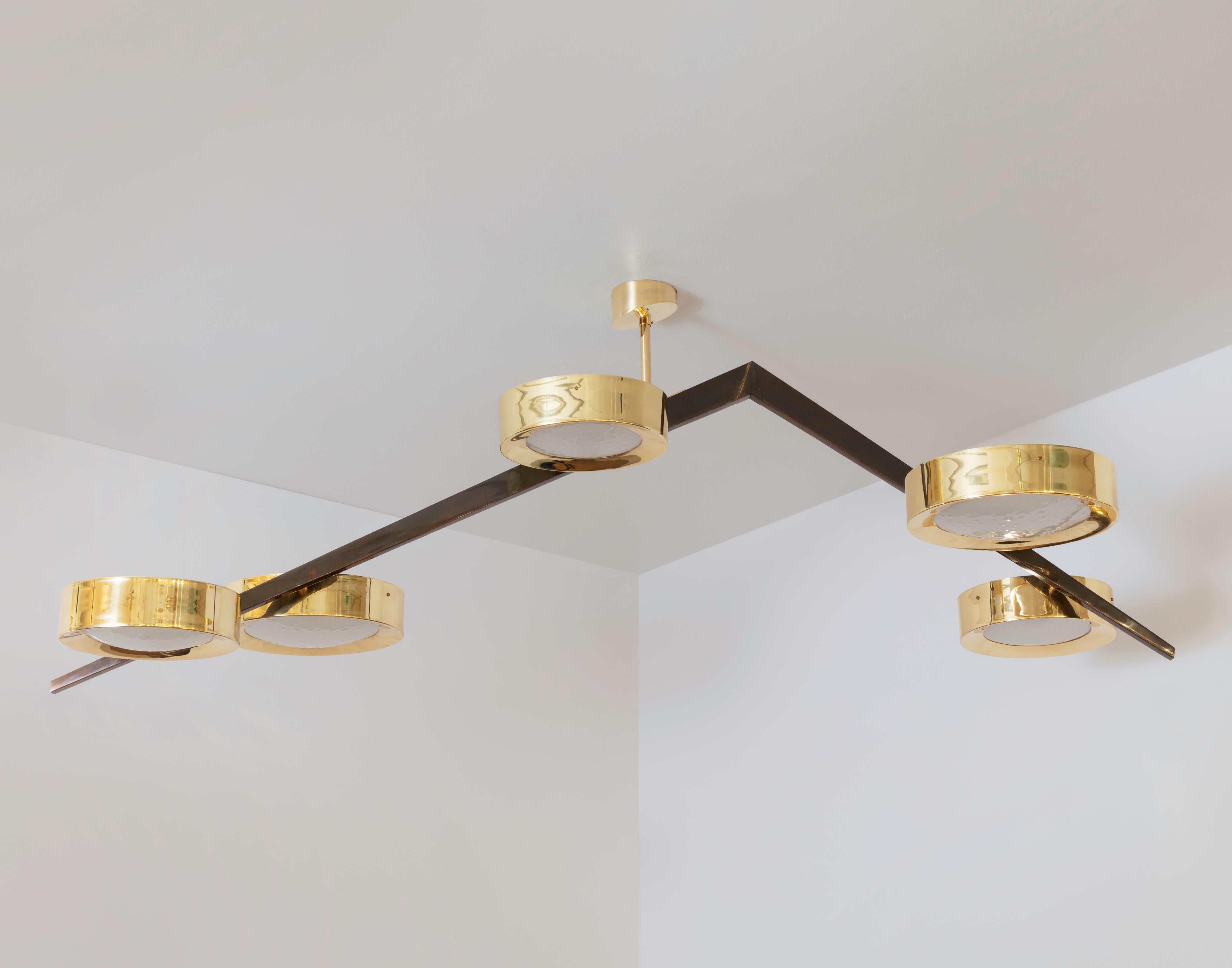 Modern Modello Sette Ceiling Light by form A For Sale
