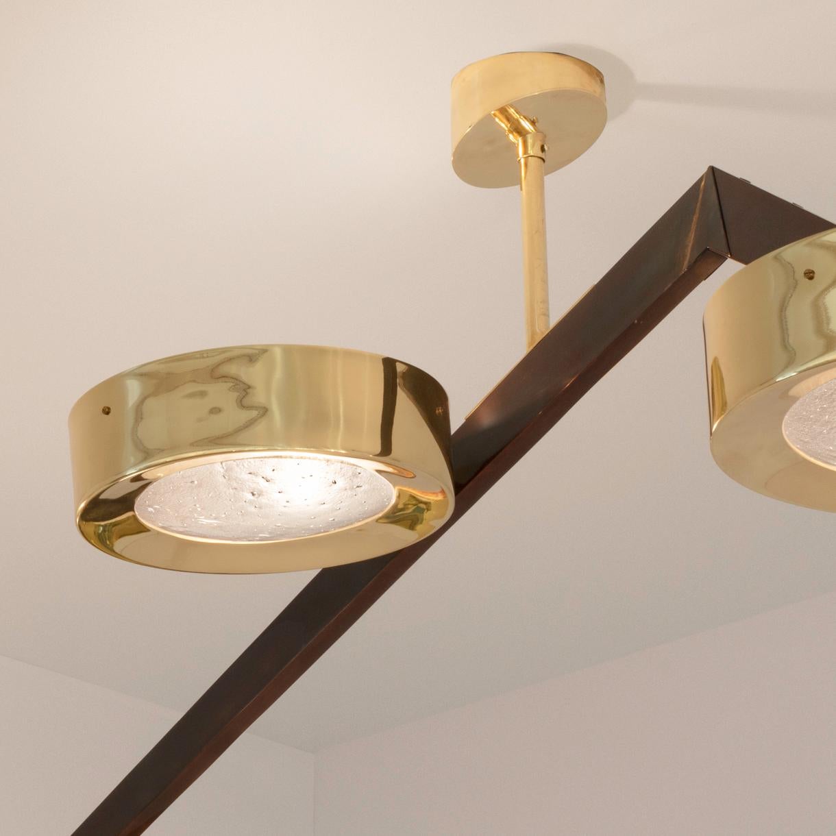 Modello Sette Ceiling Light by form A In New Condition For Sale In New York, NY