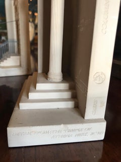 Models of Ionic Temple of Athena Nike Plaster Architectural Biblot Maquette La