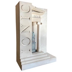 Models of Ionic Temple of Athena Nike Plaster Architectural Biblot Maquette La