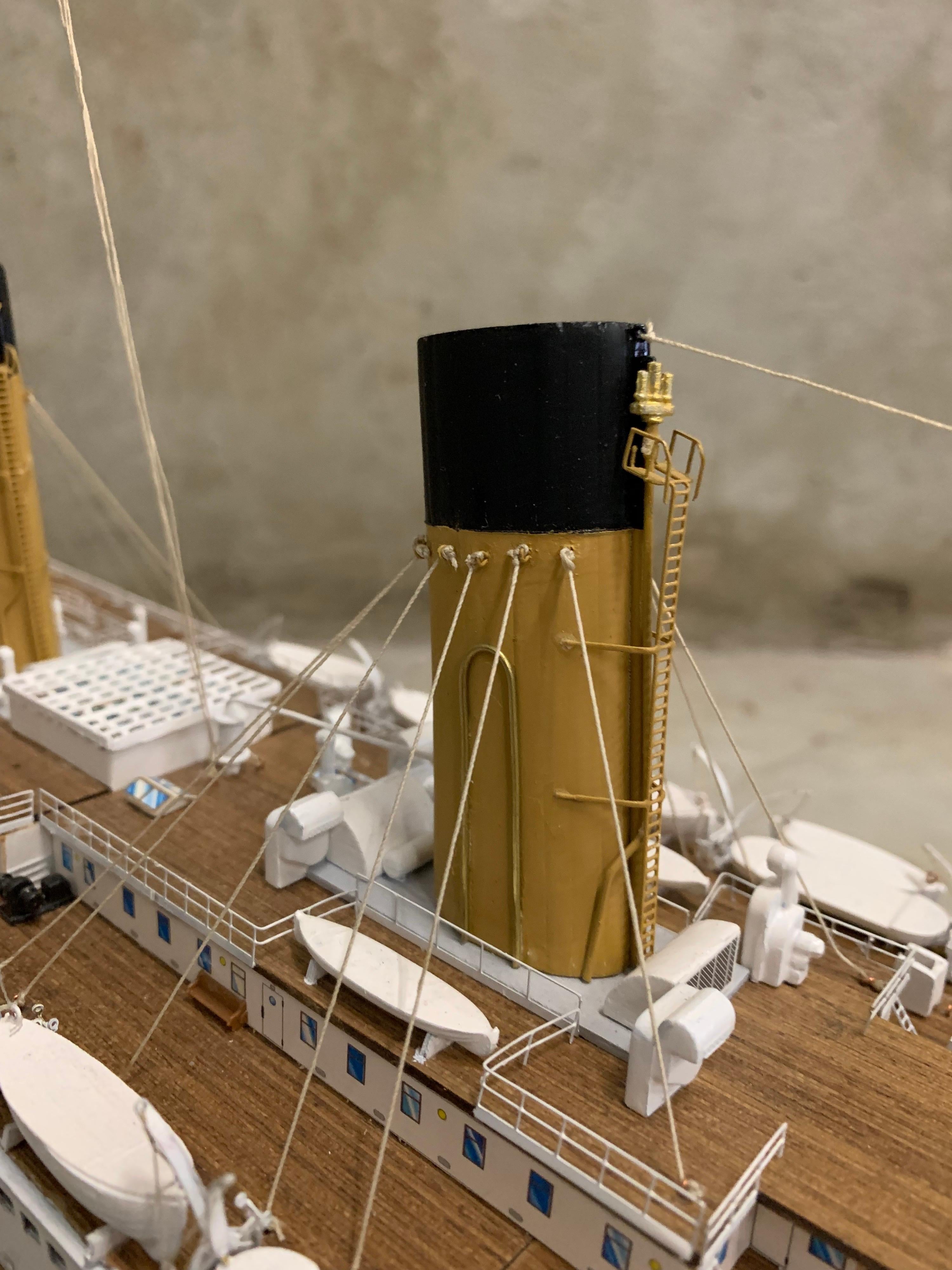 Other Modelship of the R.M.S. Titanic, Wood, Handmade