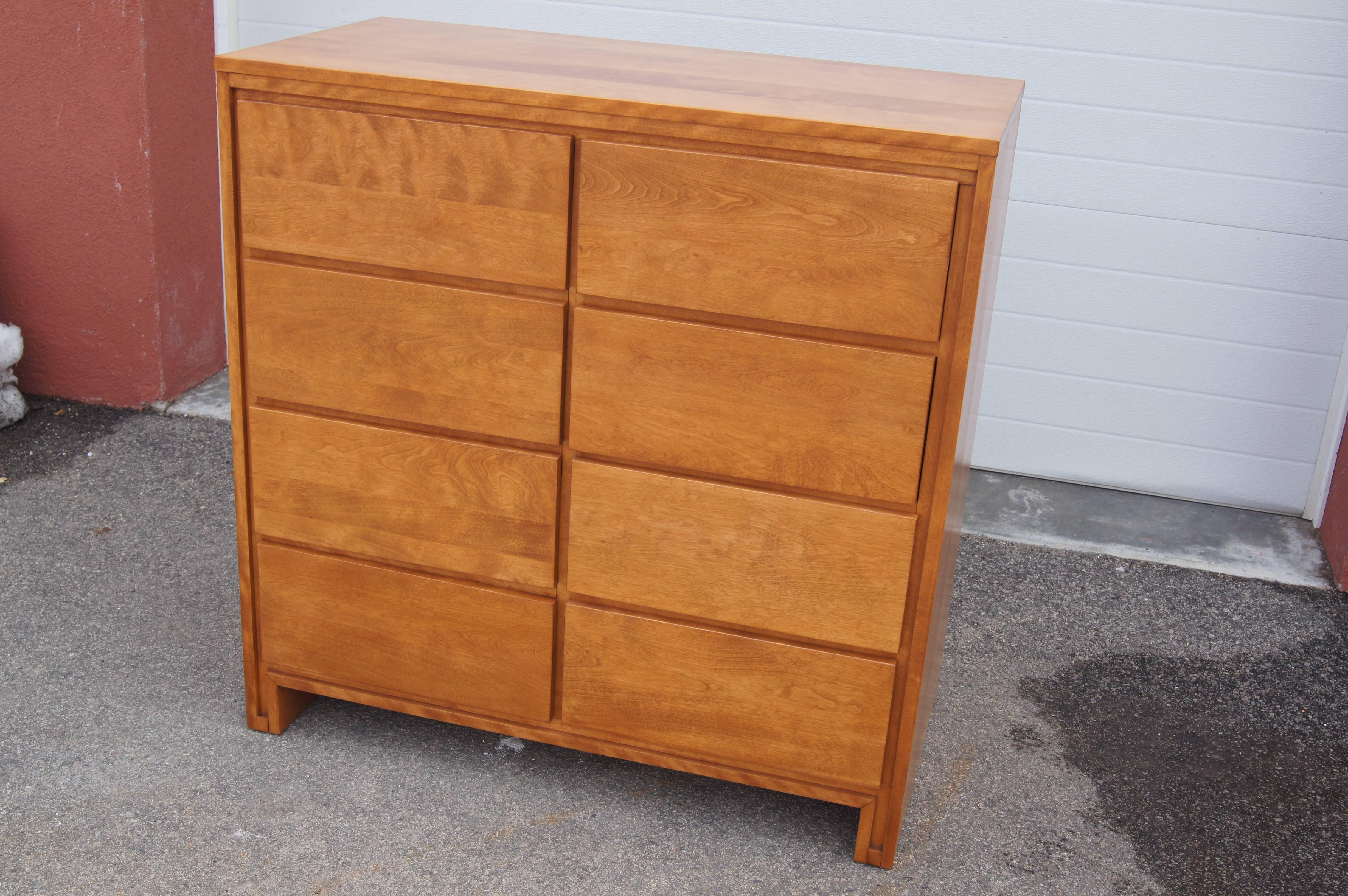 Modermates Birch Dresser By Leslie Diamond For Conant Ball At 1stdibs