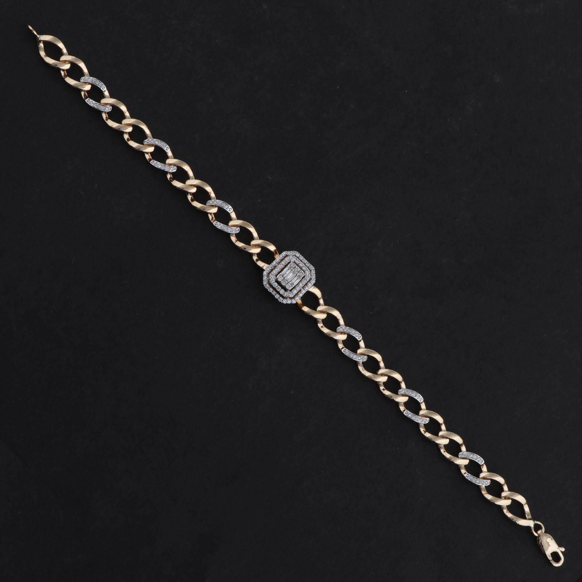 Cast from 18-karat gold, these exquisite bangle is handset with 0.80 carats of sparkling diamonds.

FOLLOW SPECTRUM JEWELS storefront to view the latest collection & exclusive pieces. Spectrum Jewels is proudly rated as a Top Seller on 1stdibs with