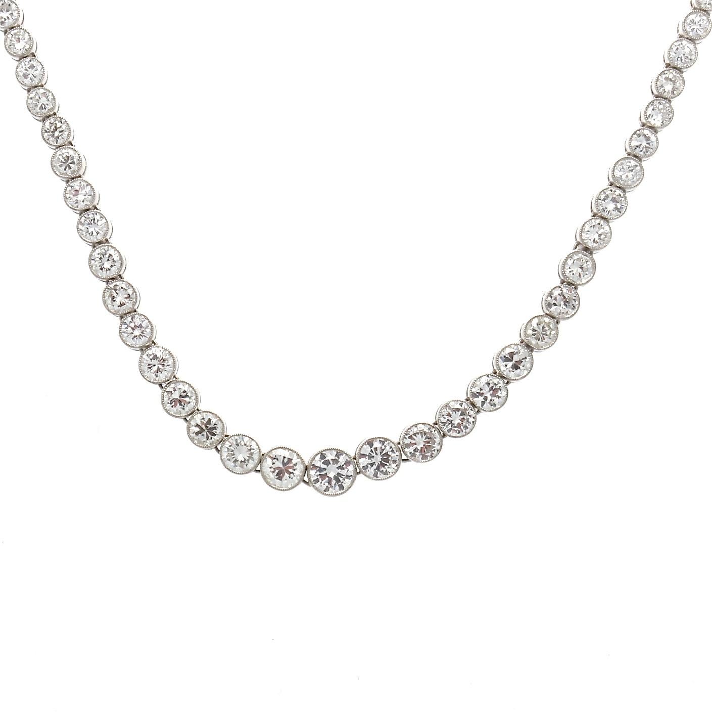 13 carat diamond necklace