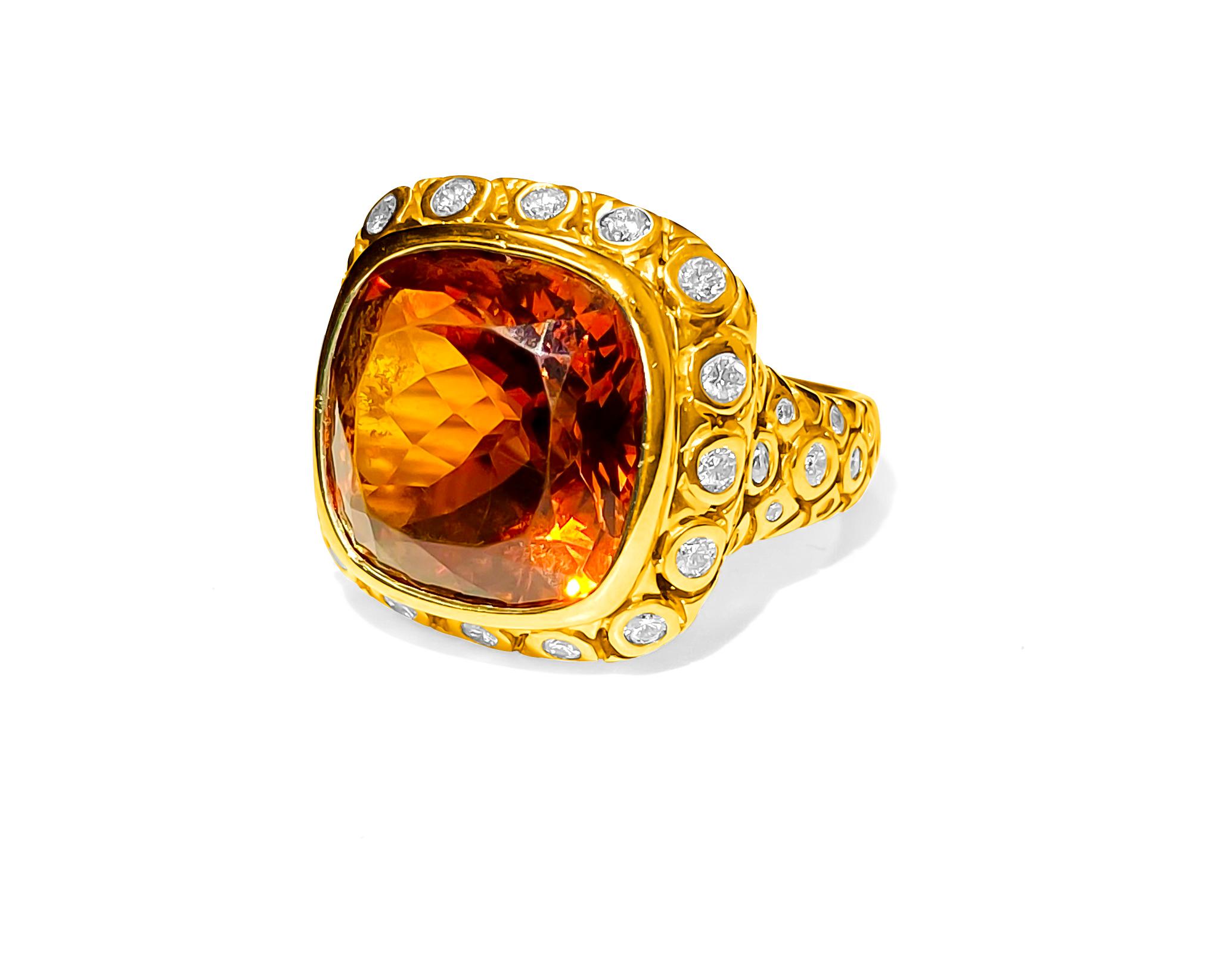 4 carat rose gold engagement ring